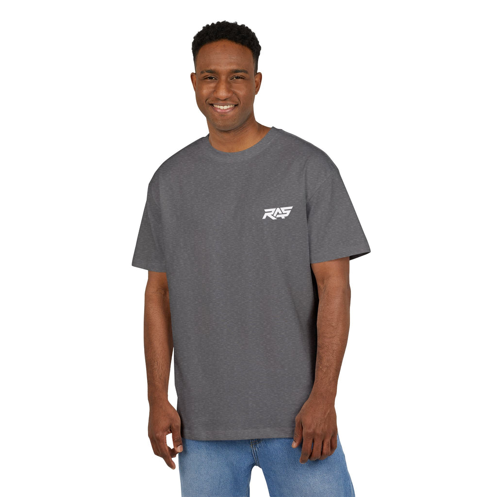 Minimalist Oversized Tee – 'Don’t let the digital world rewrite your story.'