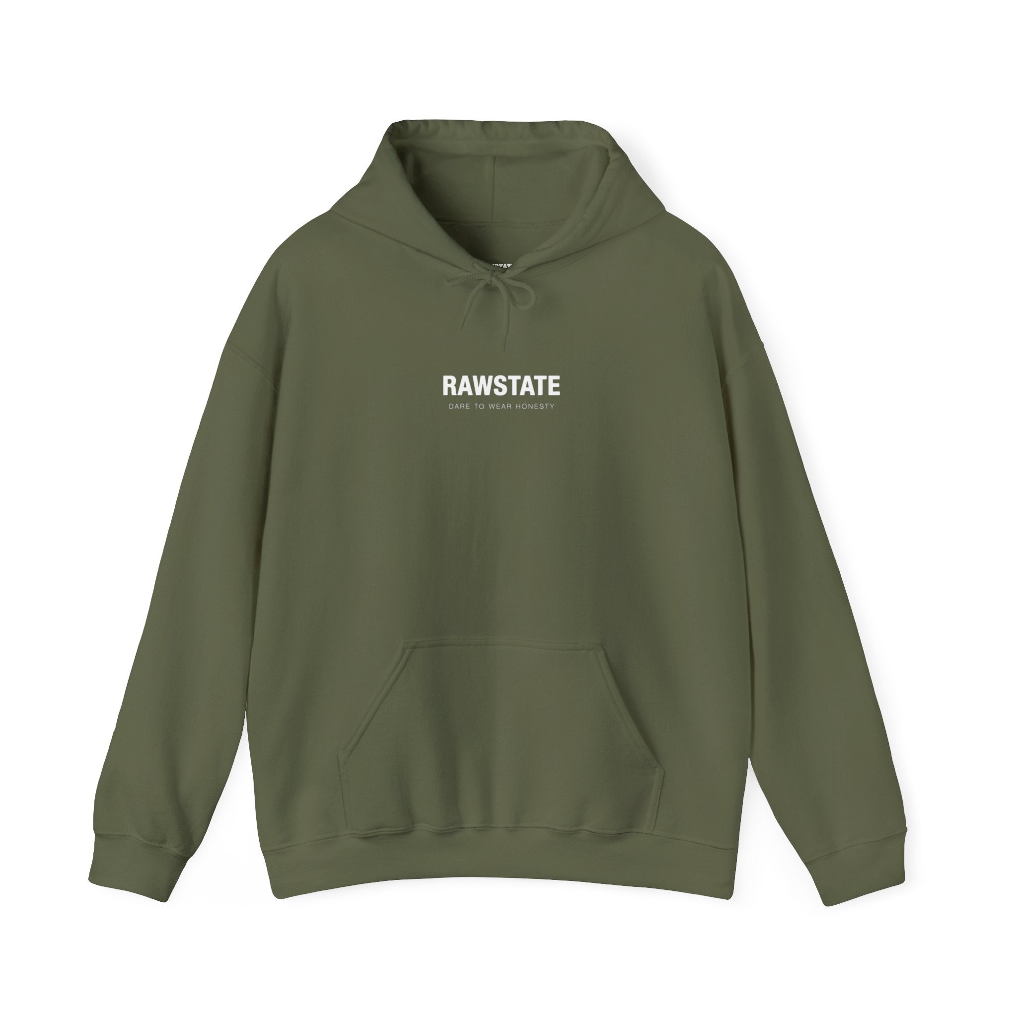 Rawstate 'The world is full of copies; be the original' Unisex Hoodie