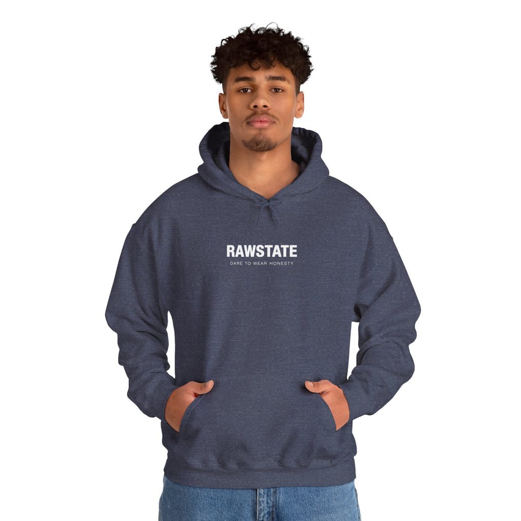 (Limited edition) RAWSTATE 'The rawest version of yourself is the most powerful' Unisex Hoodie