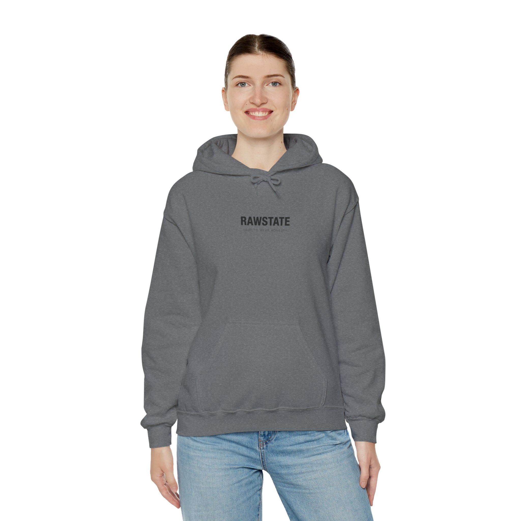 RAWSTATE 'Egoism is the word used by people who can't stand it when you choose yourself over them' Unisex Hoodie