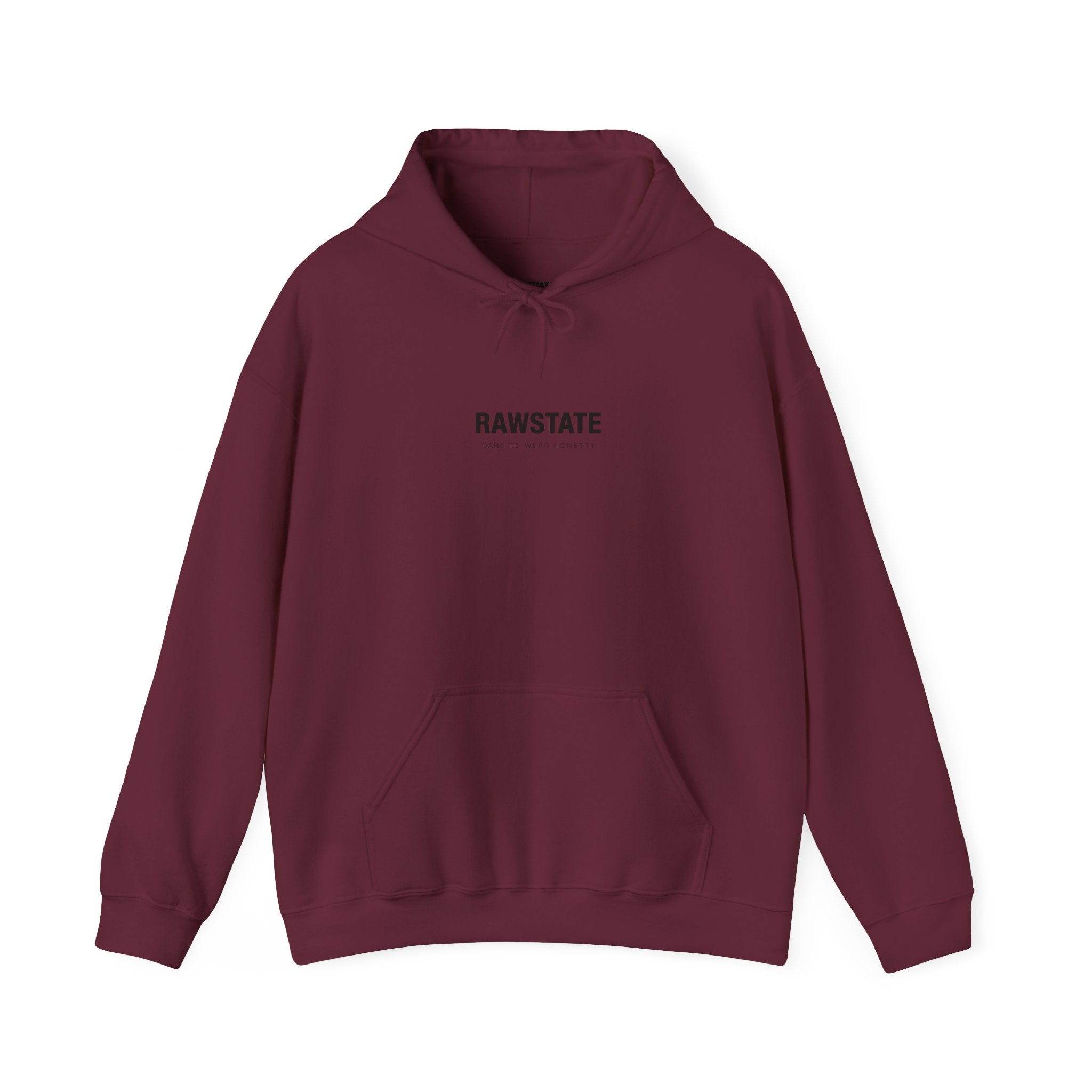 RAWSTATE 'Egoism is the word used by people who can't stand it when you choose yourself over them' Unisex Hoodie