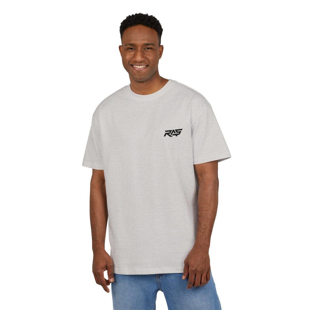 Minimalist Oversized Tee – 'Fast money is worse than being poor.'