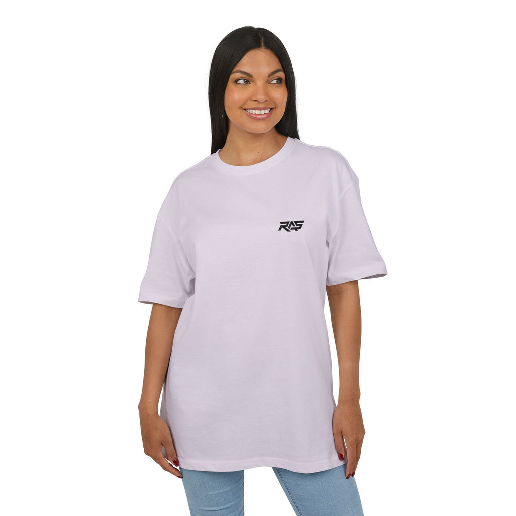 Minimalist Oversized Tee – 'Don’t let the digital world rewrite your story.'