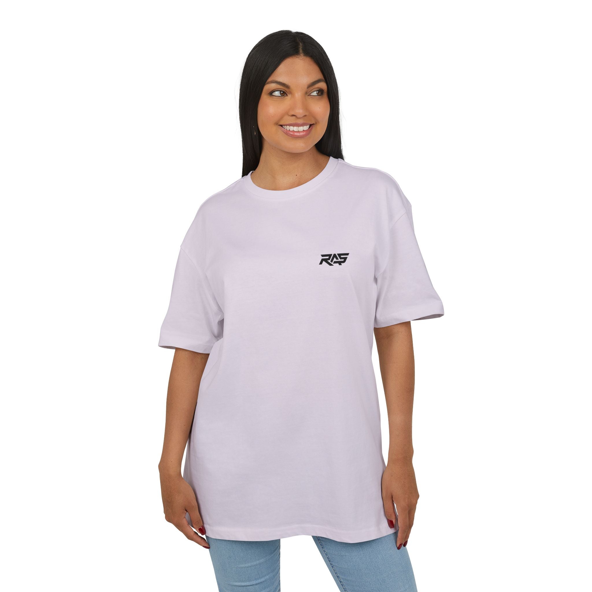 Minimalist Oversized Tee – 'Don’t let the digital world rewrite your story.'