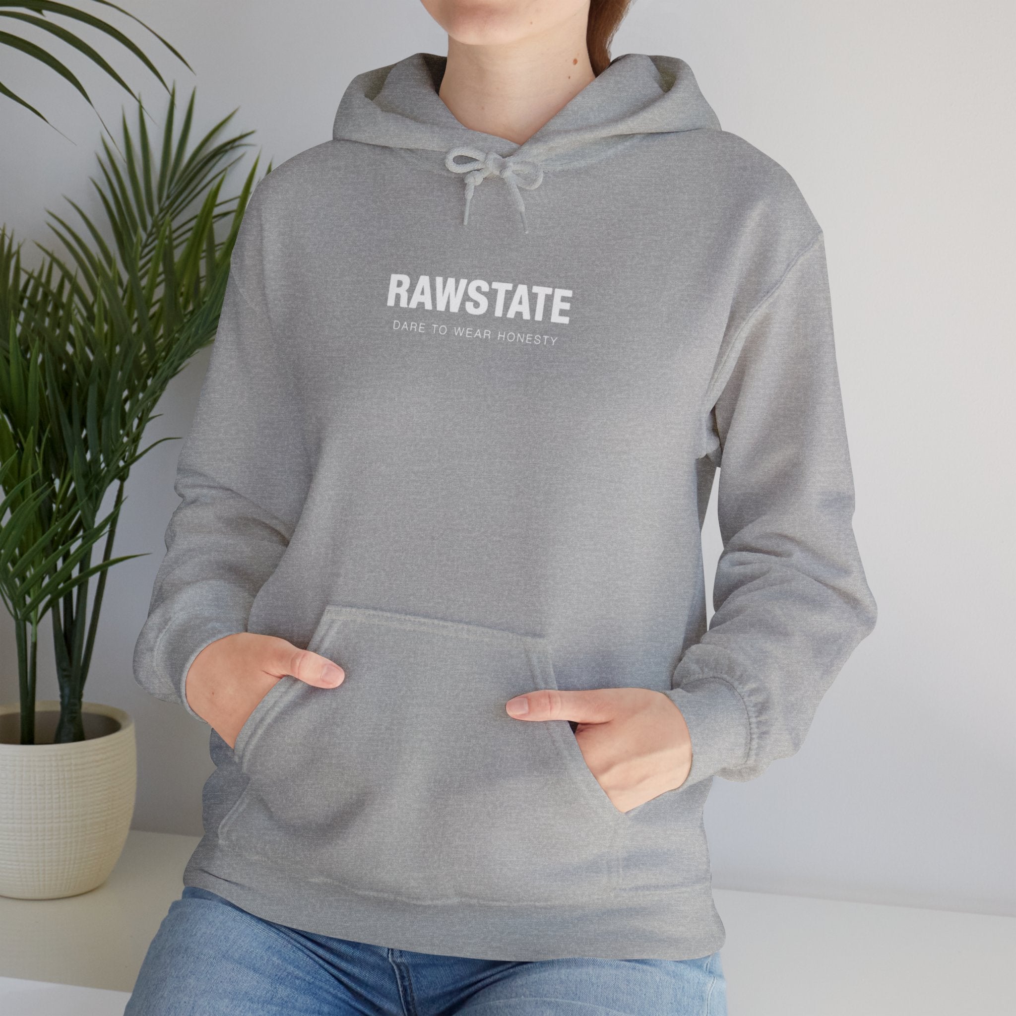 (Limited edition) RAWSTATE 'The rawest version of yourself is the most powerful' Unisex Hoodie