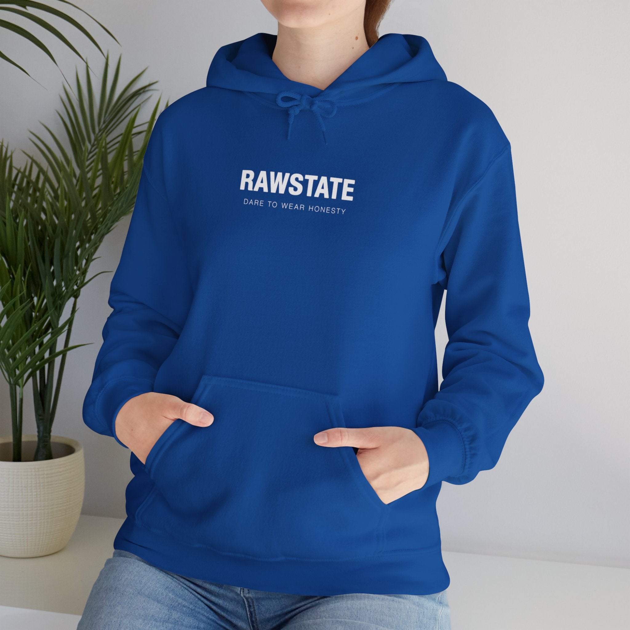 (Limited edition) RAWSTATE 'The rawest version of yourself is the most powerful' Unisex Hoodie