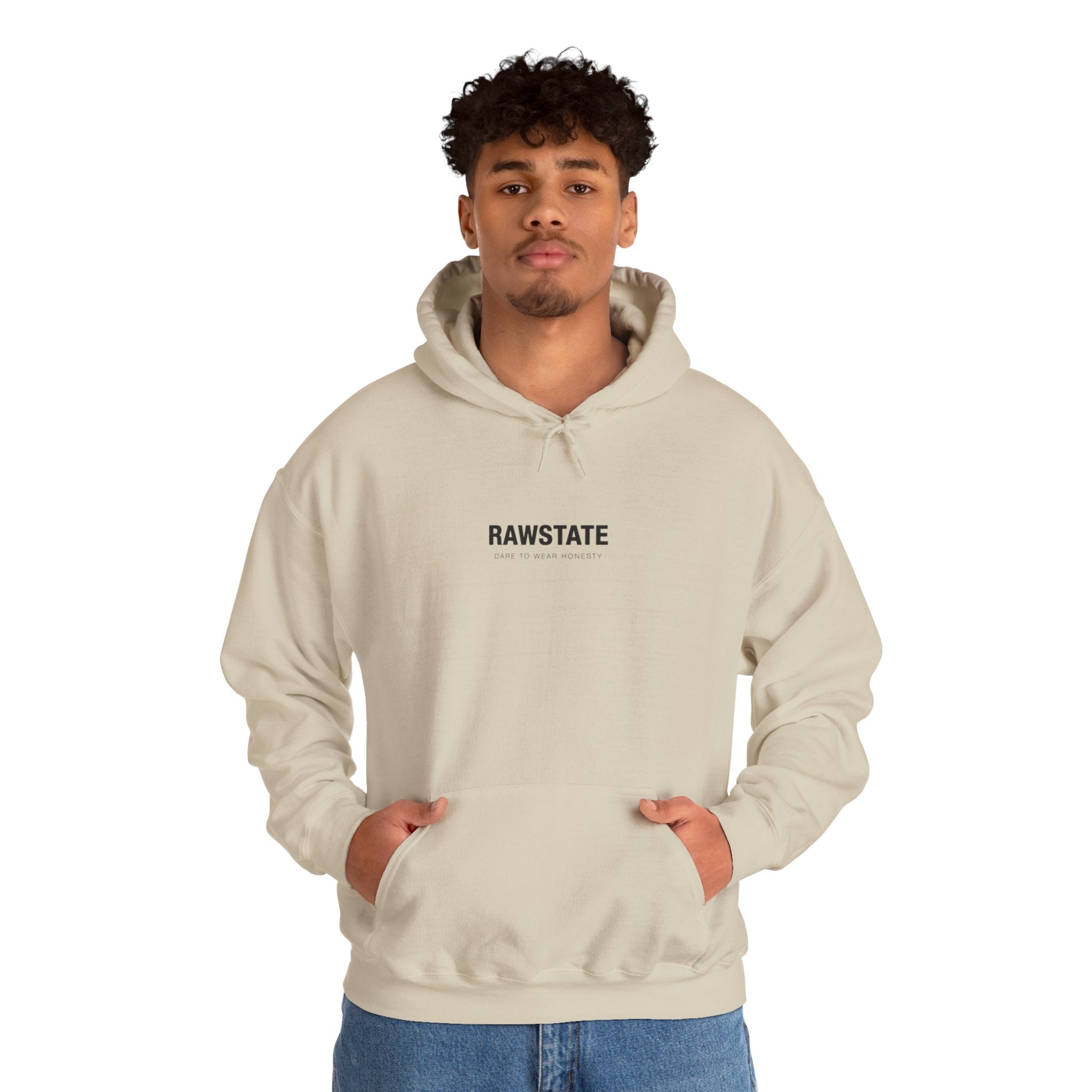 RAWSTATE 'Egoism is the word used by people who can't stand it when you choose yourself over them' Unisex Hoodie