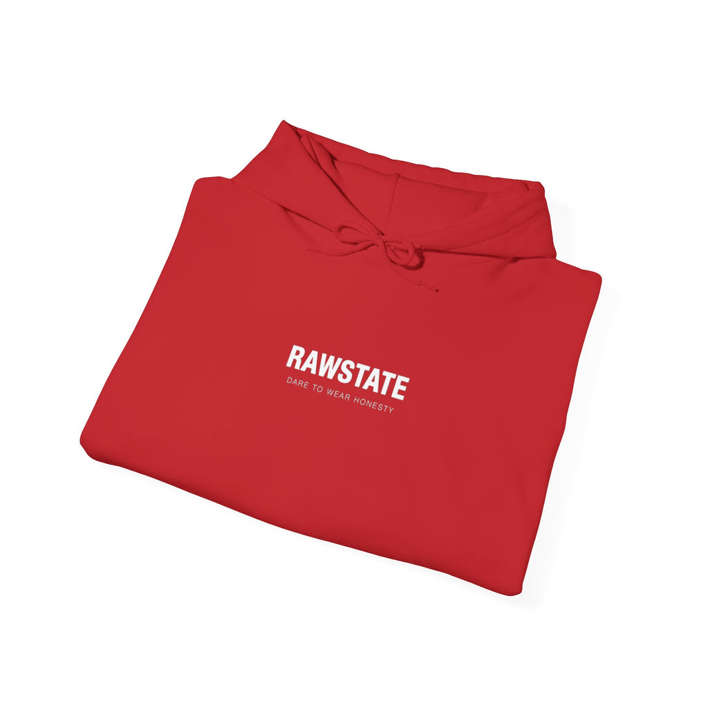 RAWSTATE 'Swipe, like, repeat - real moments don’t fit in a square frame' Unisex Hoodie