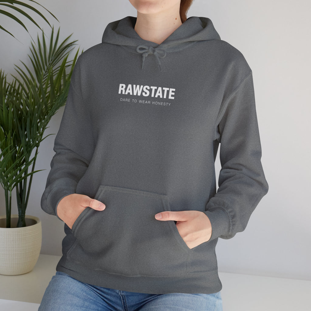 (Limited edition) RAWSTATE 'The rawest version of yourself is the most powerful' Unisex Hoodie