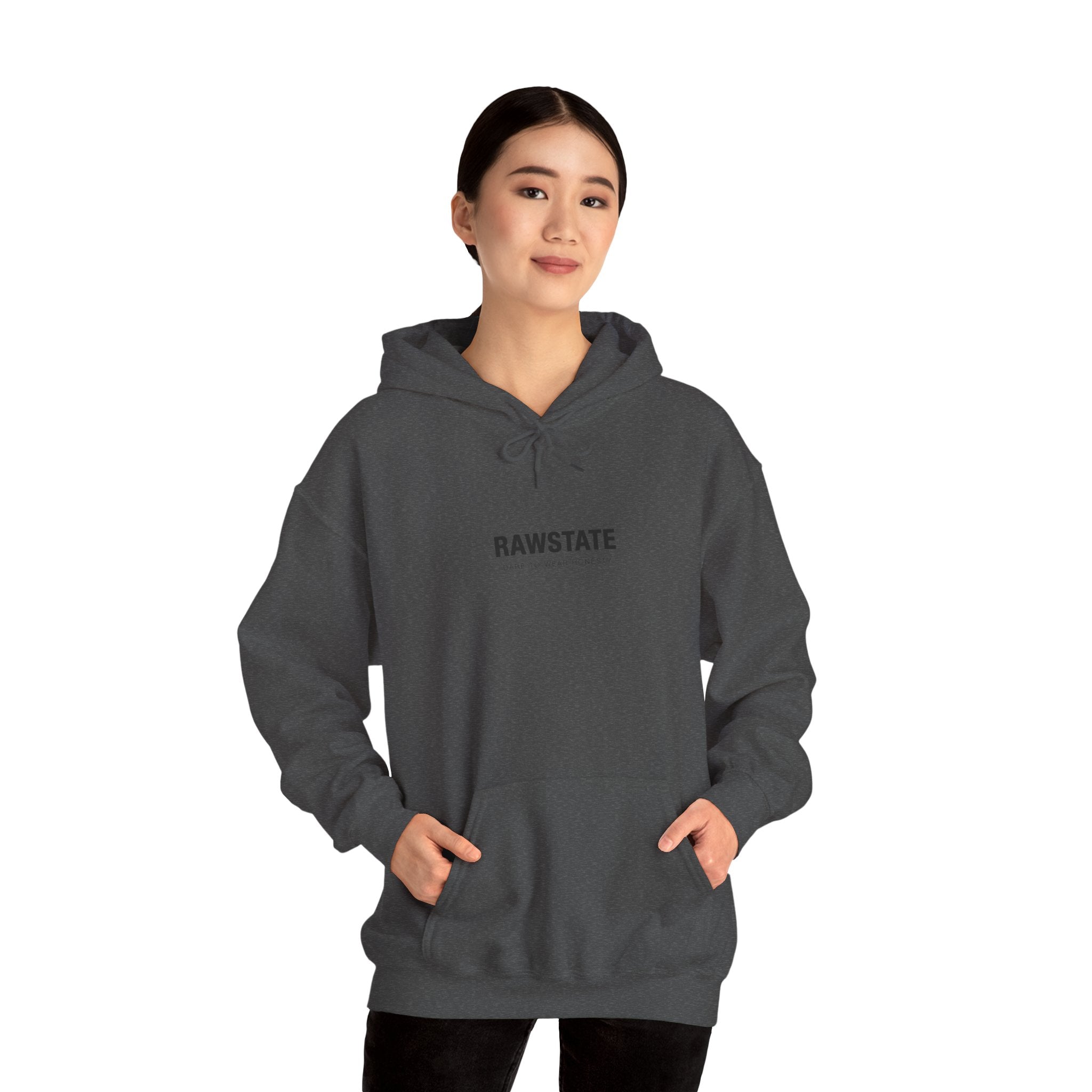 RAWSTATE 'Egoism is the word used by people who can't stand it when you choose yourself over them' Unisex Hoodie