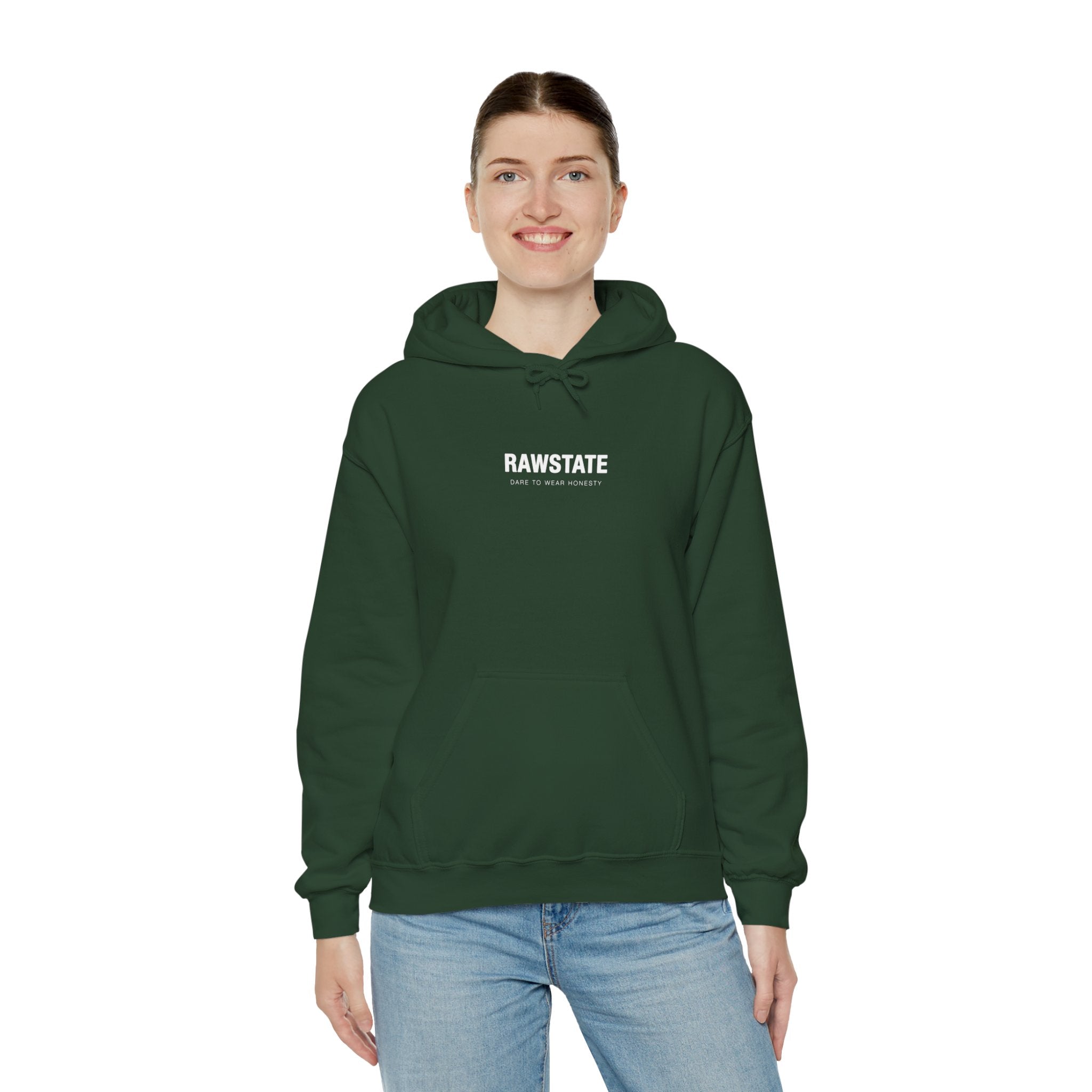 RAWSTATE 'Egoism is the word used by people who can't stand it when you choose yourself over them' Unisex Hoodie