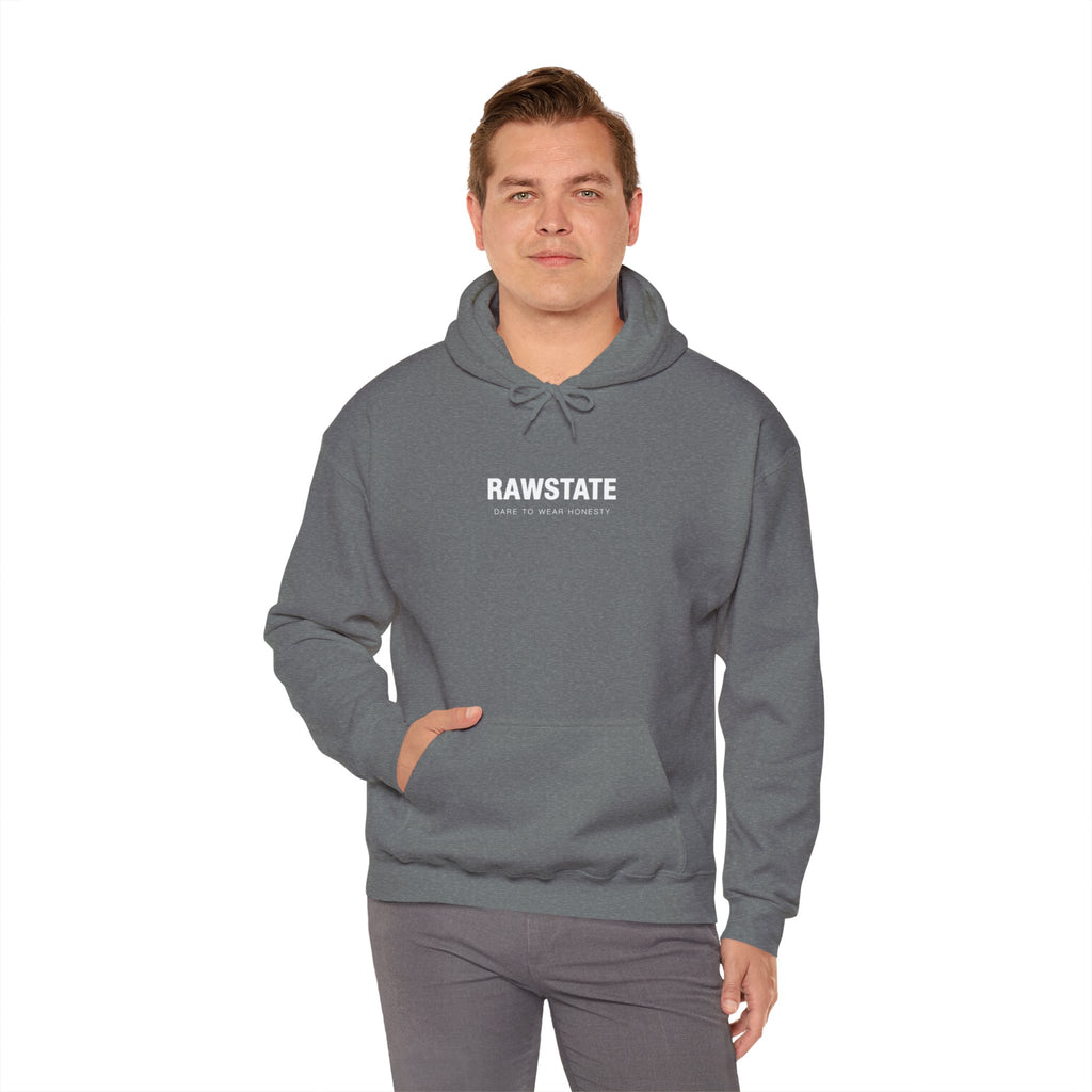 (Limited edition) RAWSTATE 'The rawest version of yourself is the most powerful' Unisex Hoodie