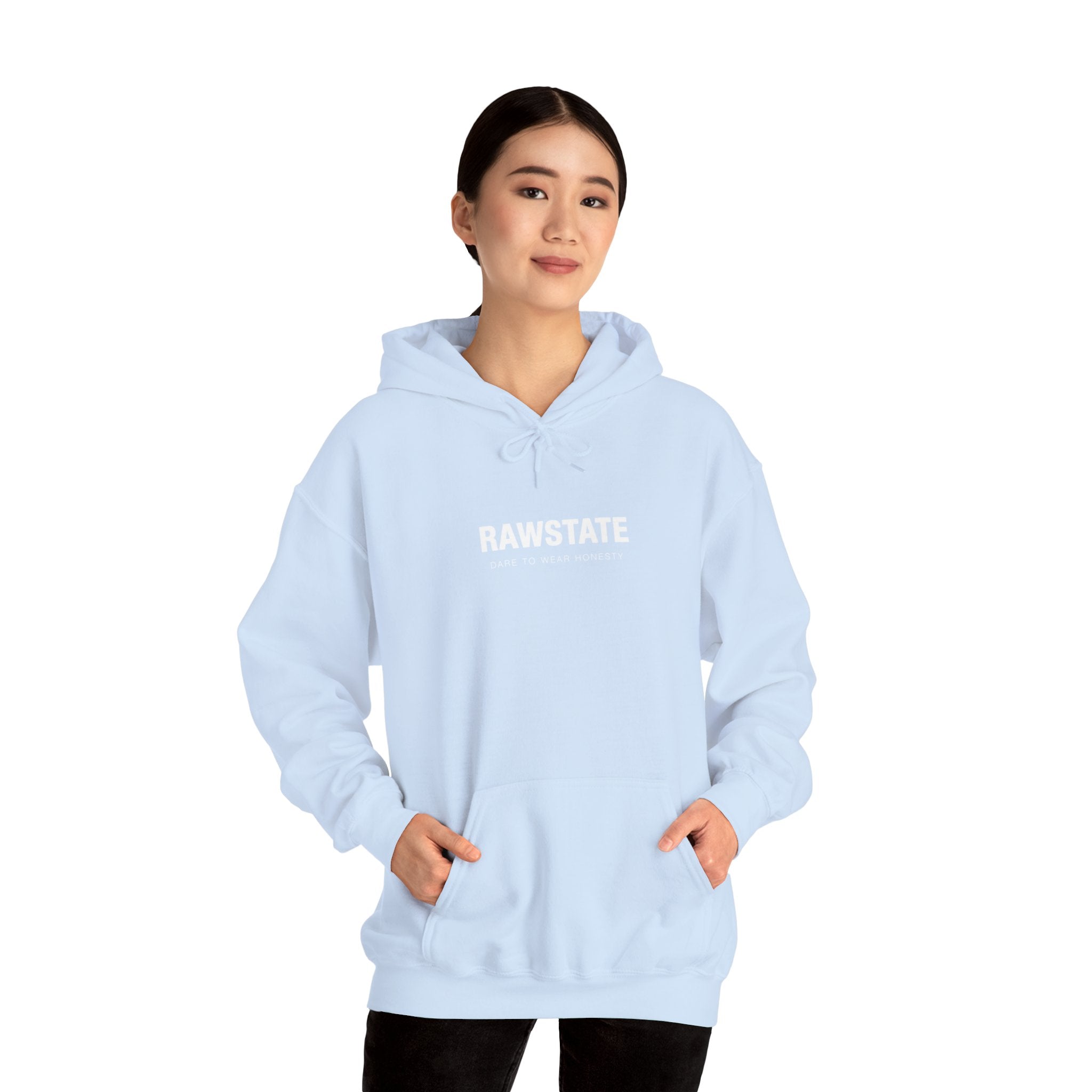 (Limited edition) RAWSTATE 'The rawest version of yourself is the most powerful' Unisex Hoodie