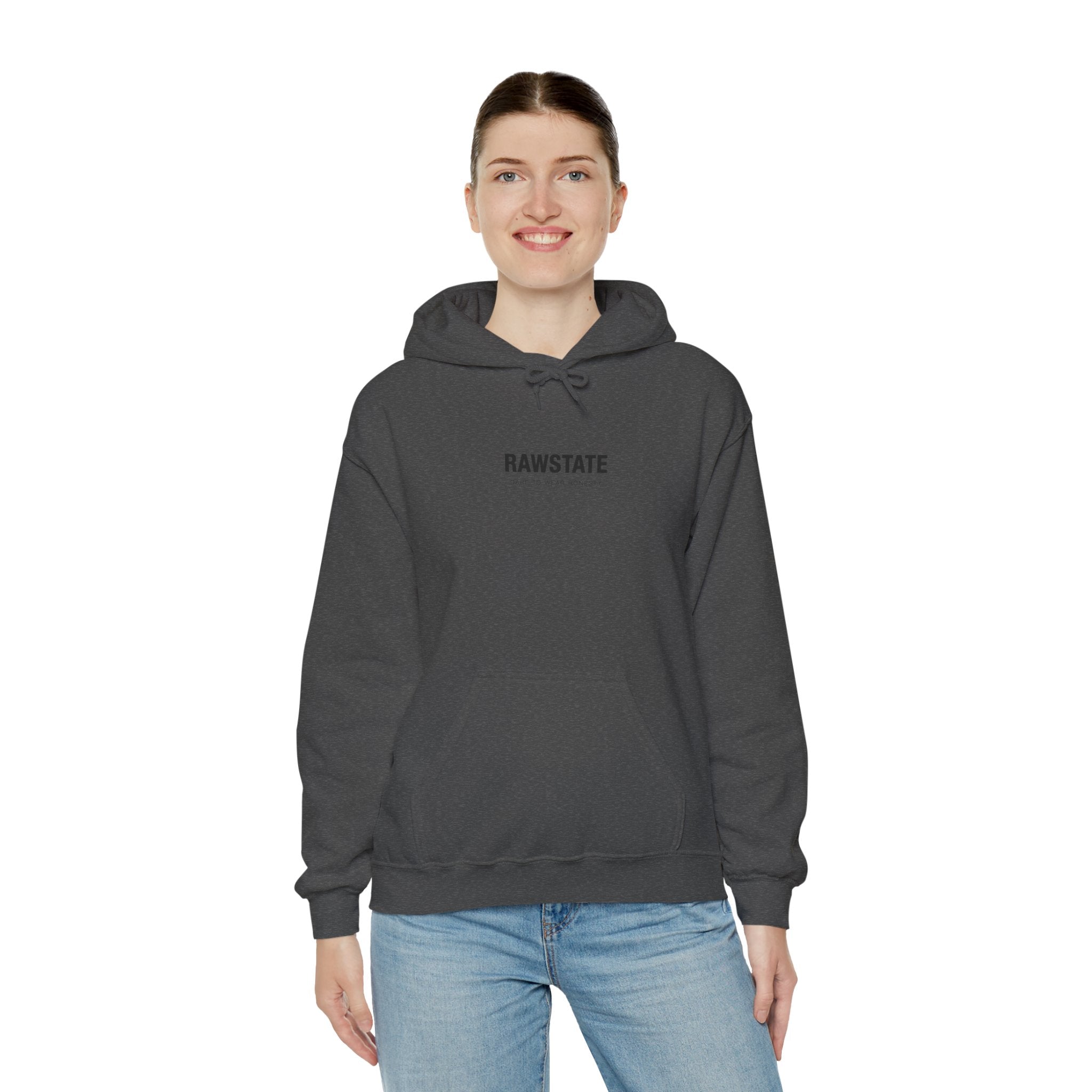 RAWSTATE 'Egoism is the word used by people who can't stand it when you choose yourself over them' Unisex Hoodie
