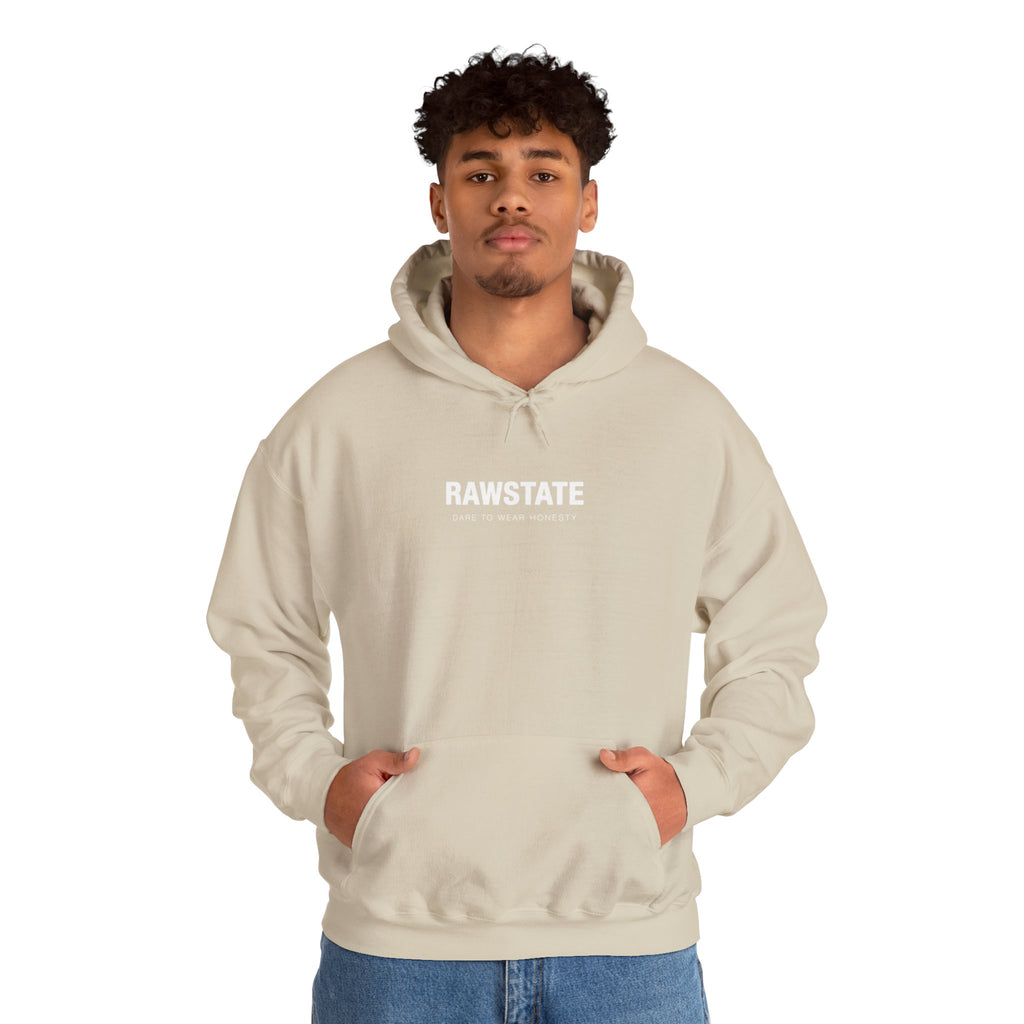 (Limited edition) RAWSTATE 'The rawest version of yourself is the most powerful' Unisex Hoodie