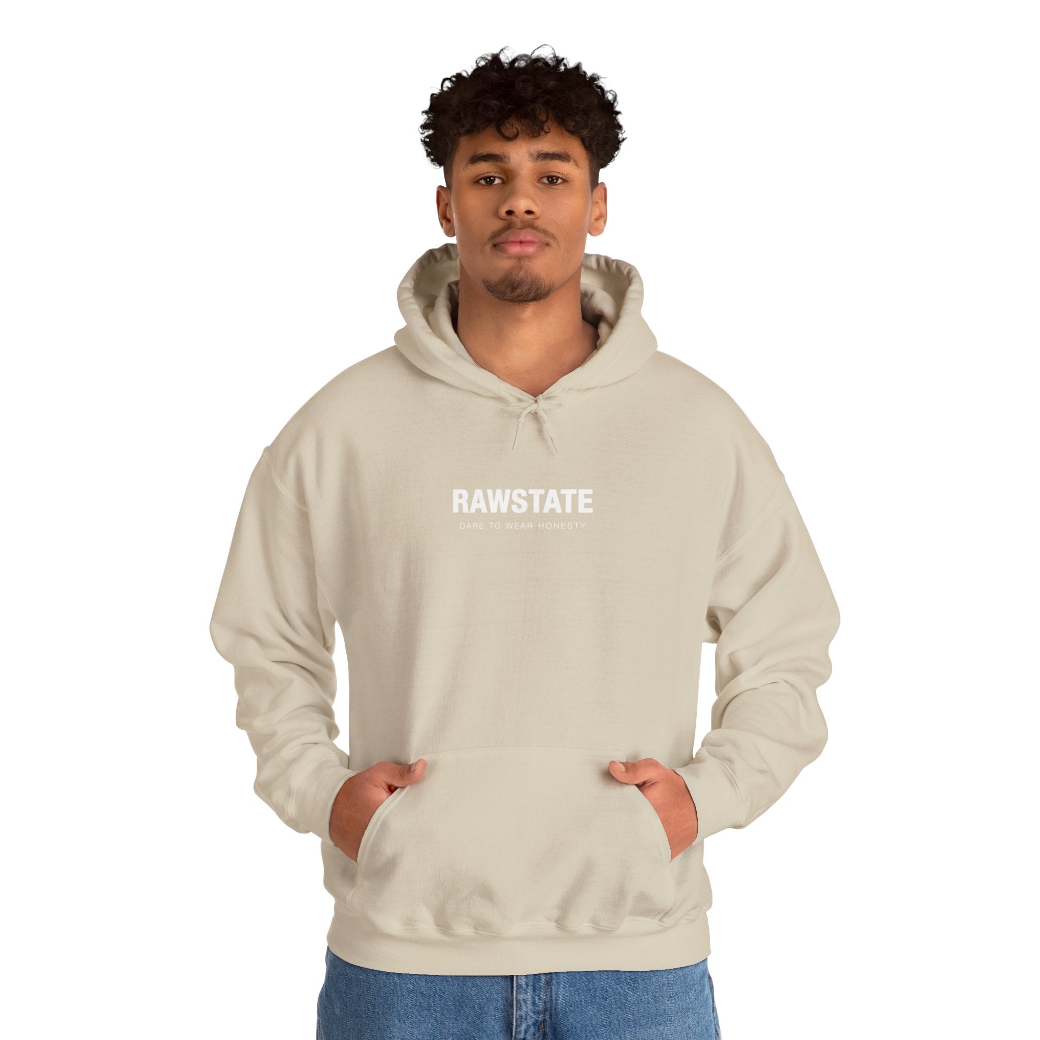 (Limited edition) RAWSTATE 'The rawest version of yourself is the most powerful' Unisex Hoodie