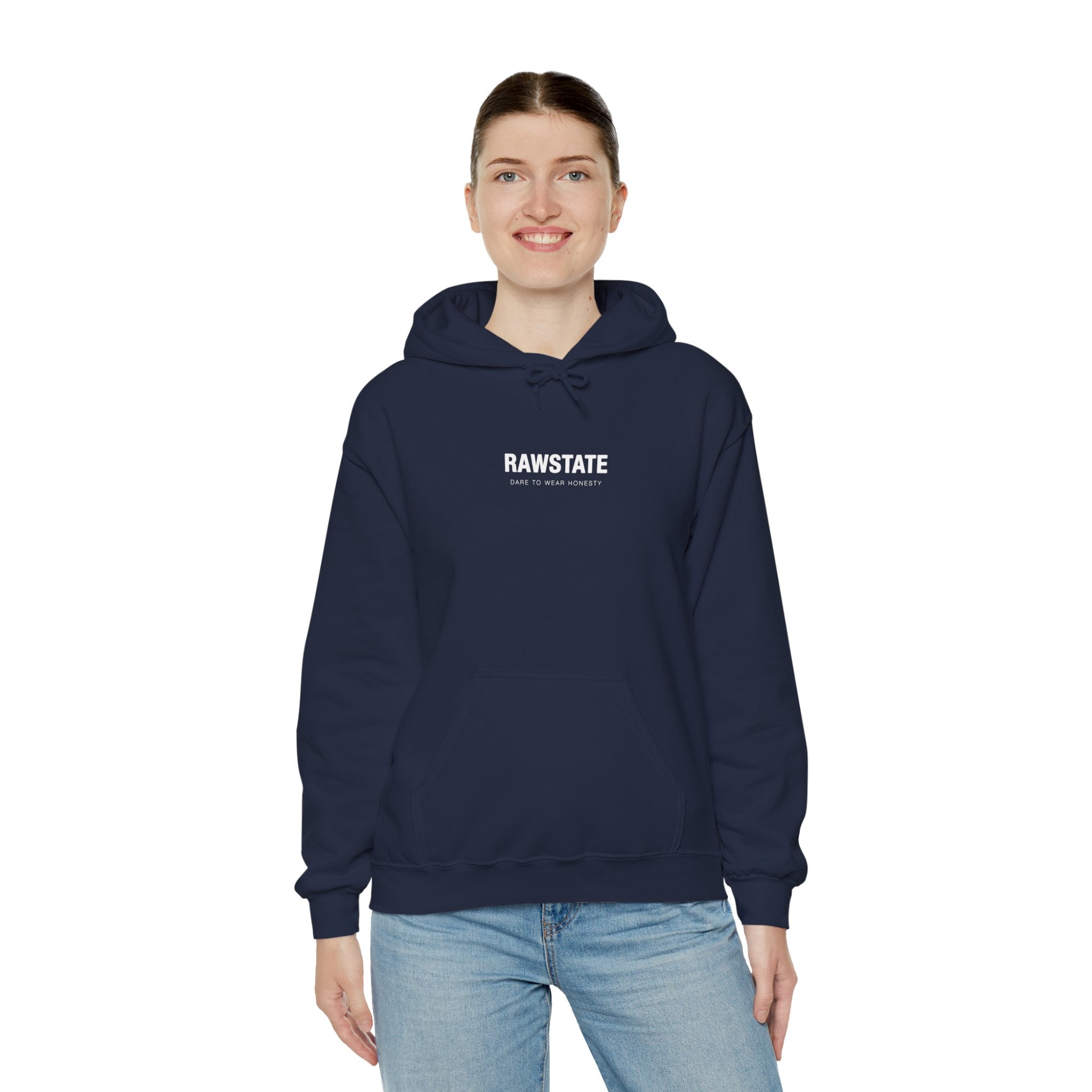 RAWSTATE 'Egoism is the word used by people who can't stand it when you choose yourself over them' Unisex Hoodie