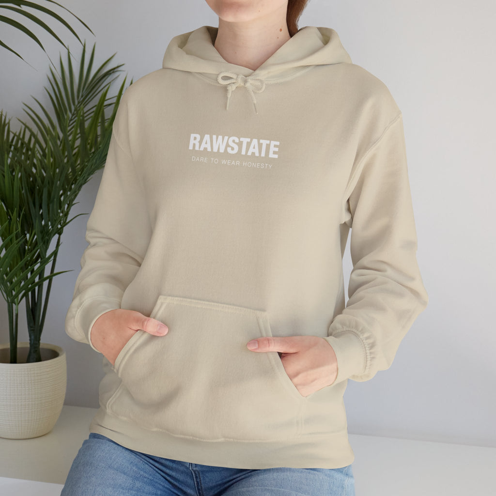 (Limited edition) RAWSTATE 'The rawest version of yourself is the most powerful' Unisex Hoodie