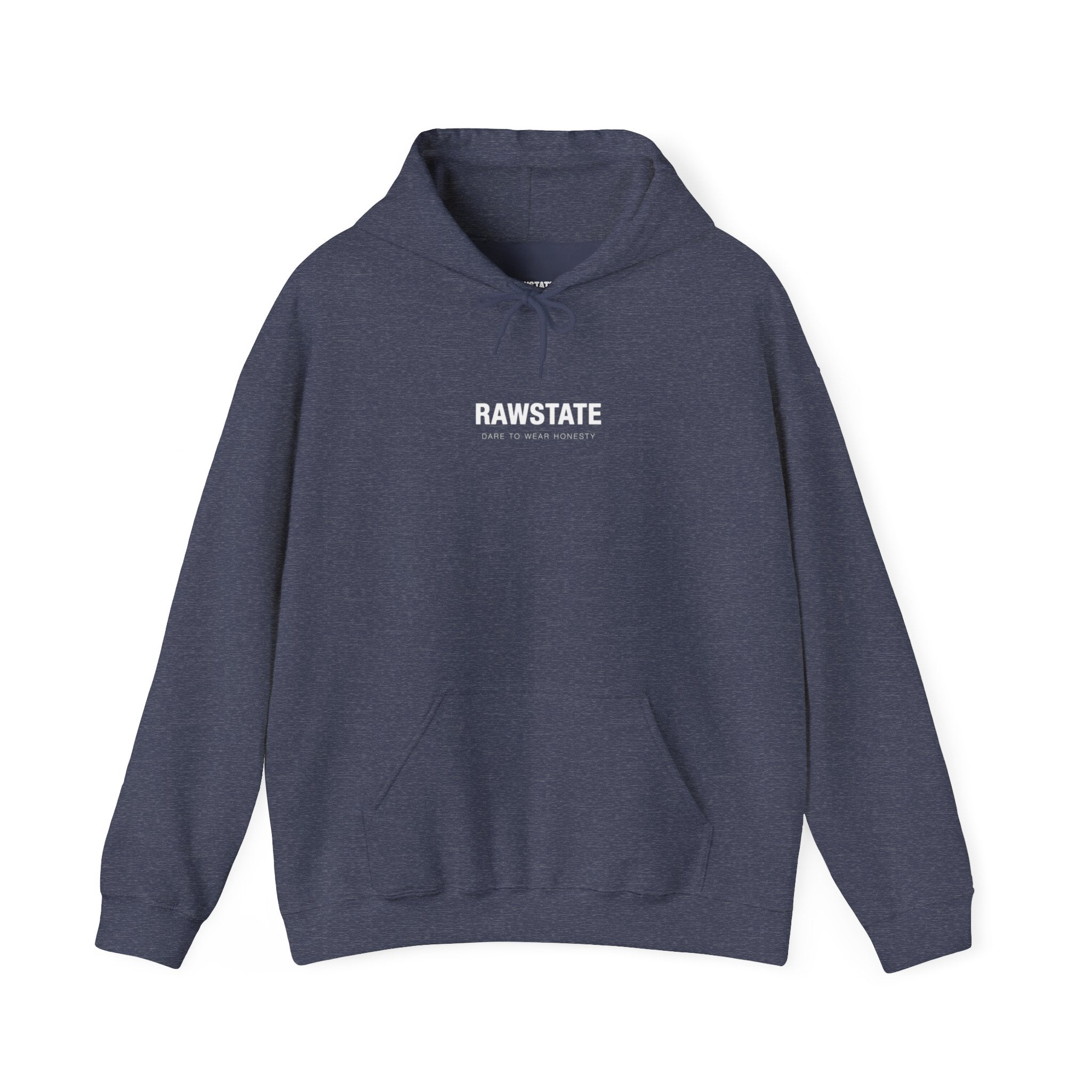 RAWSTATE 'Swipe, like, repeat - real moments don’t fit in a square frame' Unisex Hoodie