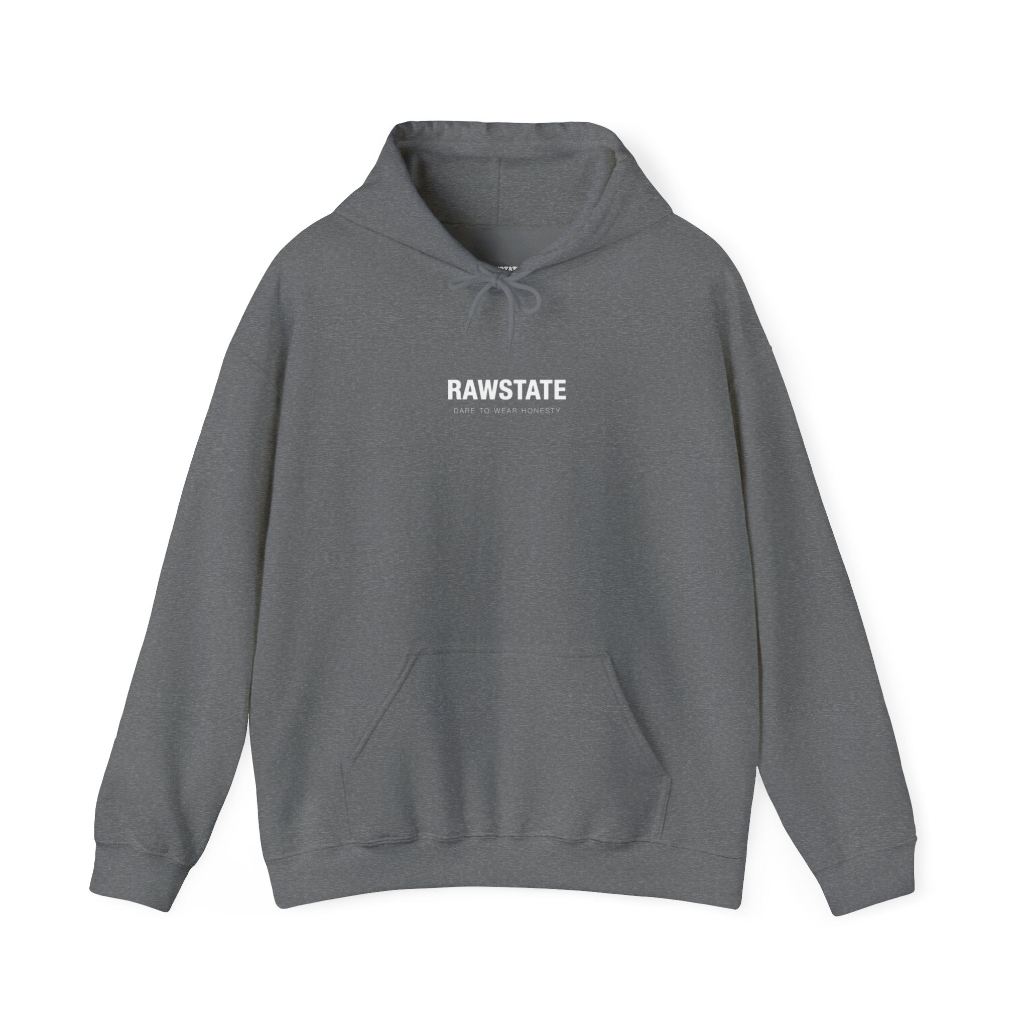 Rawstate 'The world is full of copies; be the original' Unisex Hoodie