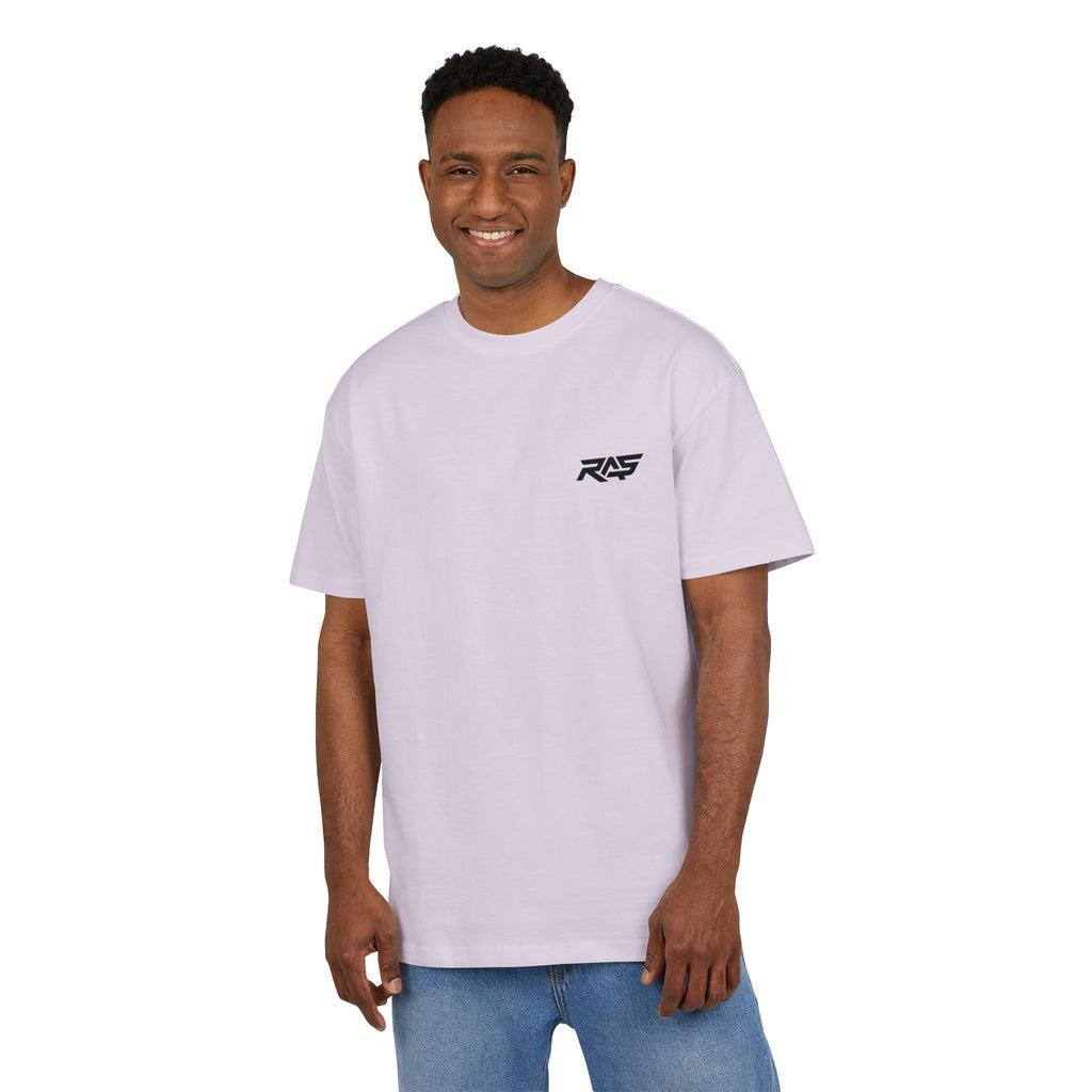 Minimalist Oversized Tee – 'The rawest version of yourself is always the most powerful.'