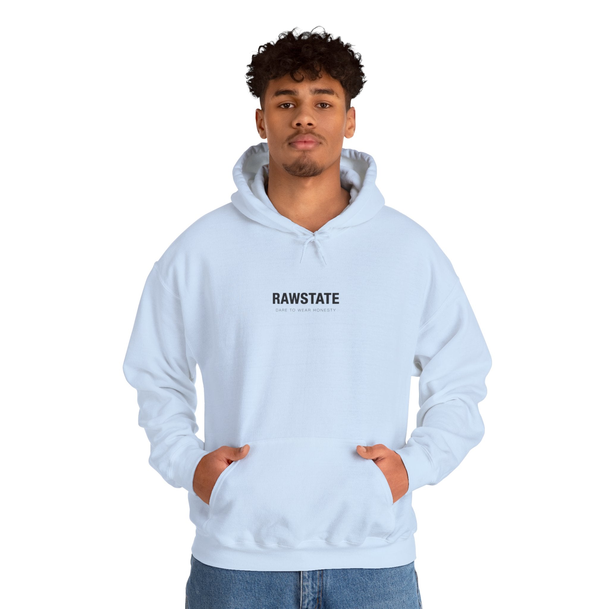 RAWSTATE 'Egoism is the word used by people who can't stand it when you choose yourself over them' Unisex Hoodie