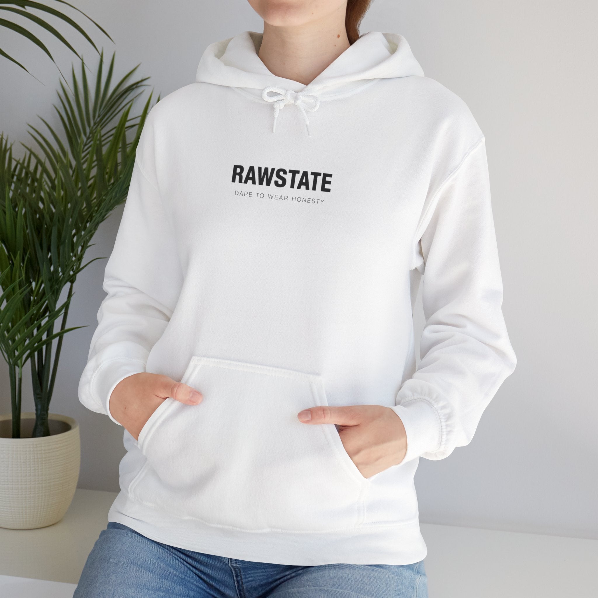 (Limited edition) RAWSTATE 'The rawest version of yourself is the most powerful' Unisex Hoodie