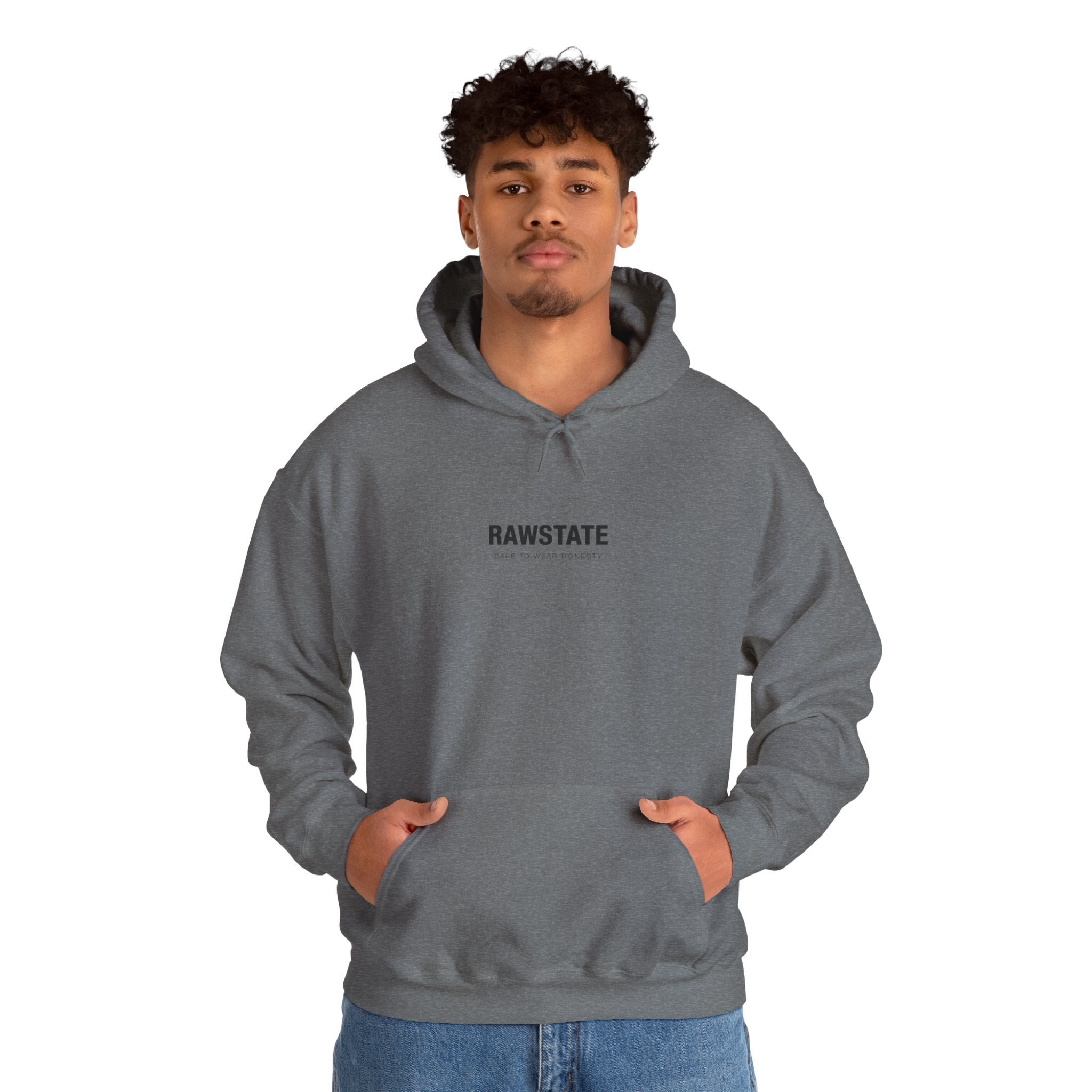 RAWSTATE 'Egoism is the word used by people who can't stand it when you choose yourself over them' Unisex Hoodie