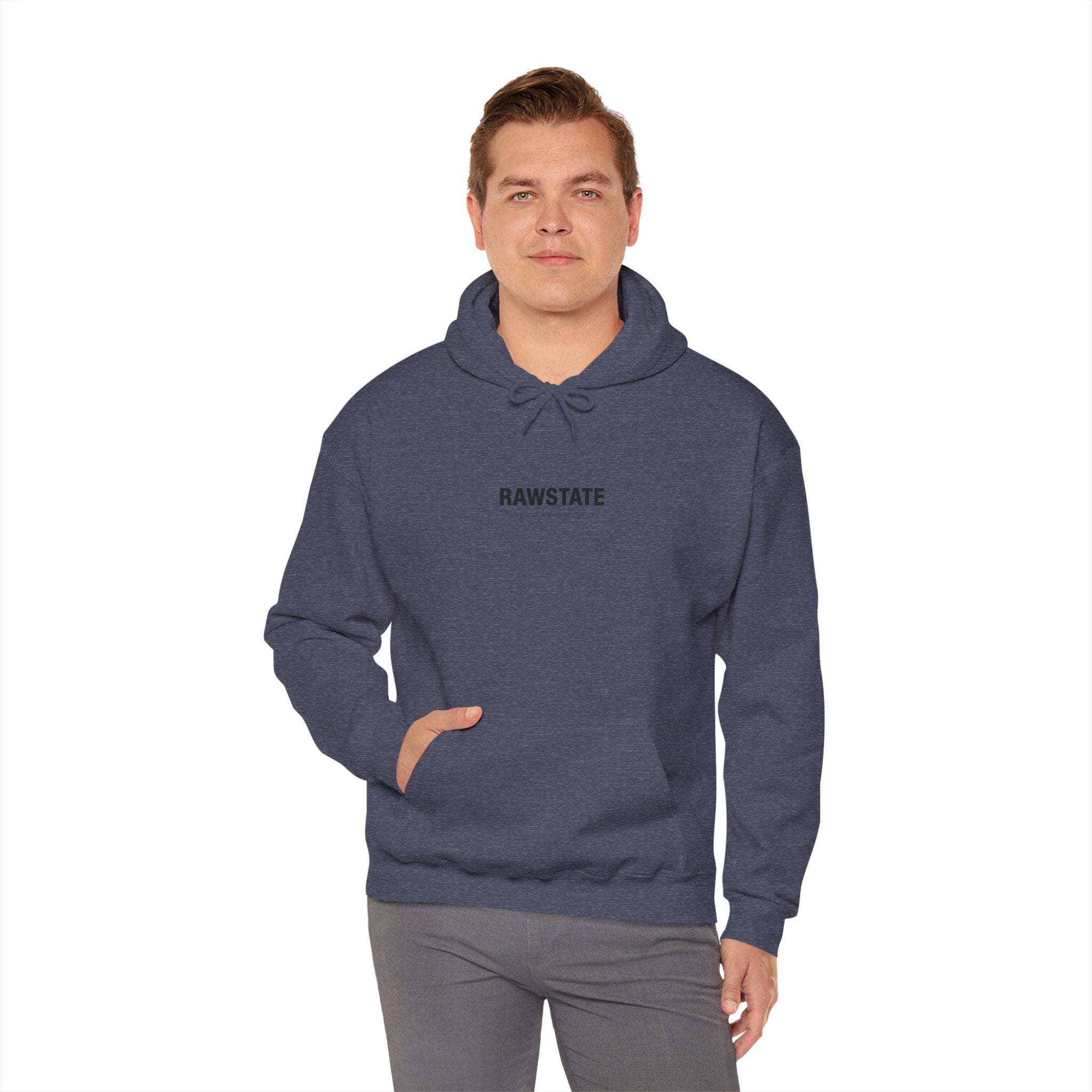 RAWSTATE 'Egoism is the word used by people who can't stand it when you choose yourself over them' Unisex Hoodie