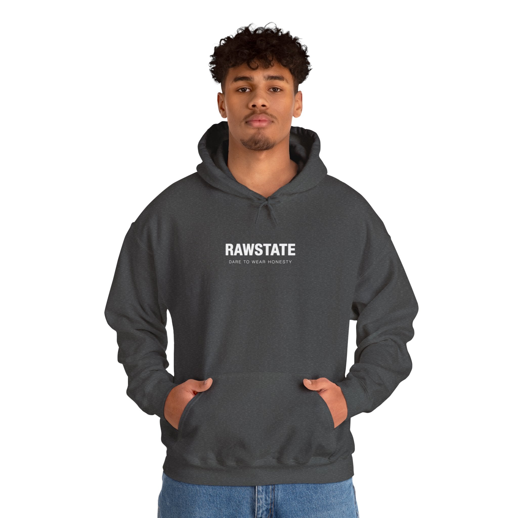 (Limited edition) RAWSTATE 'The rawest version of yourself is the most powerful' Unisex Hoodie