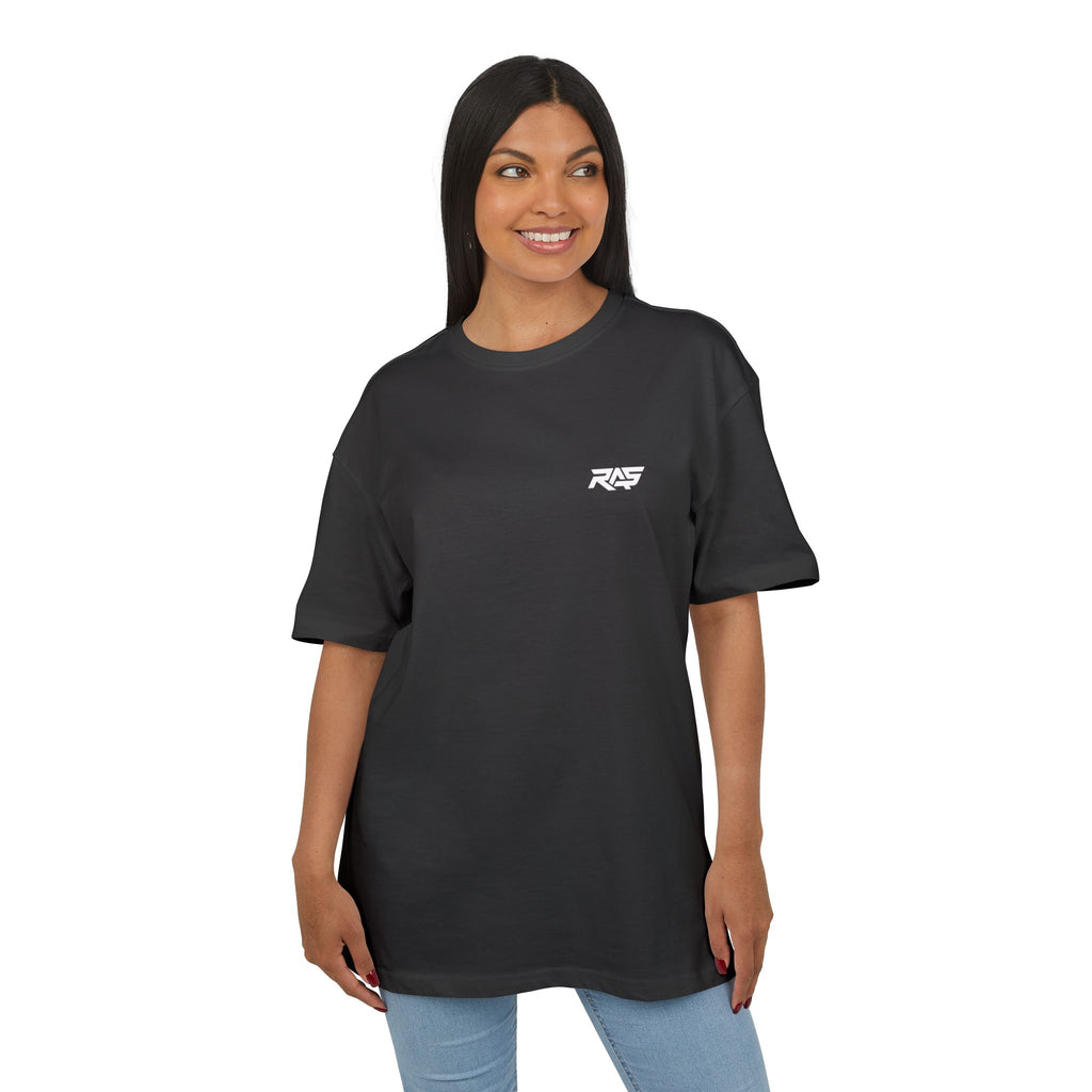 Minimalist Oversized Tee – 'Don’t let the digital world rewrite your story.'