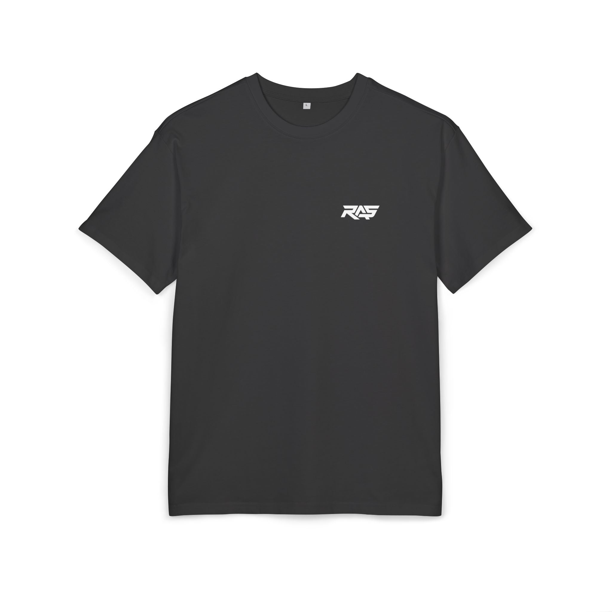 Minimalist Oversized Tee – 'Fast money is worse than being poor.'