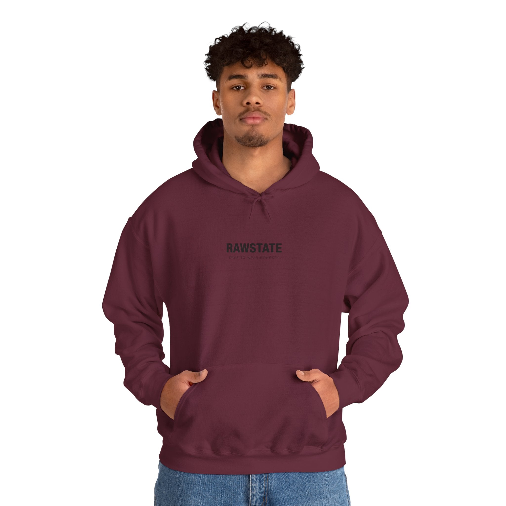 RAWSTATE 'Egoism is the word used by people who can't stand it when you choose yourself over them' Unisex Hoodie