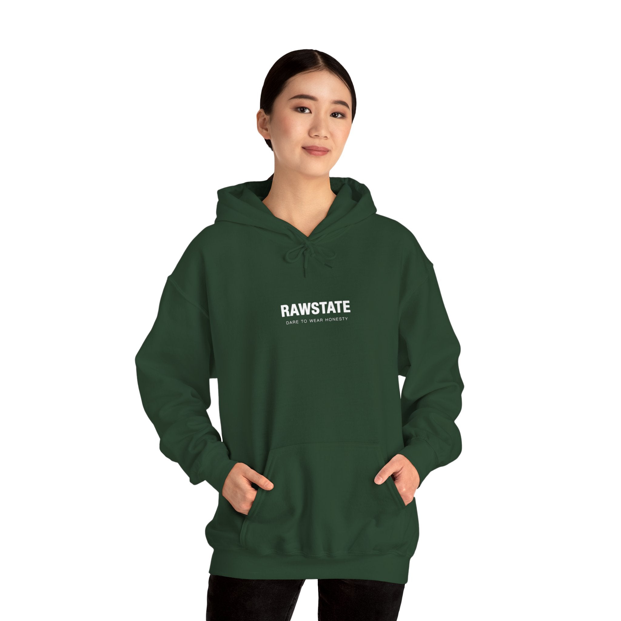 RAWSTATE 'Egoism is the word used by people who can't stand it when you choose yourself over them' Unisex Hoodie