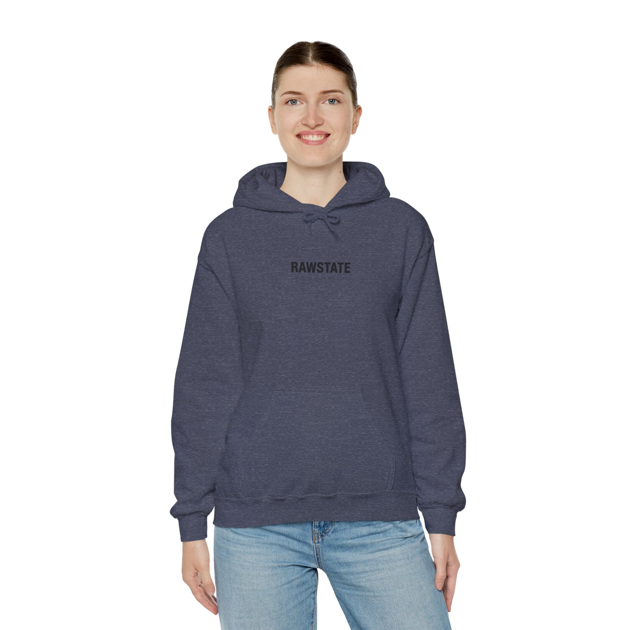 RAWSTATE 'Egoism is the word used by people who can't stand it when you choose yourself over them' Unisex Hoodie