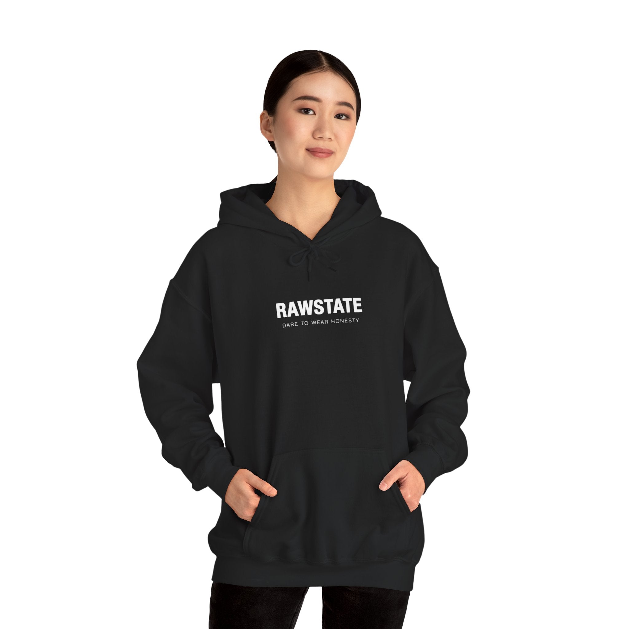 (Limited edition) RAWSTATE 'The rawest version of yourself is the most powerful' Unisex Hoodie