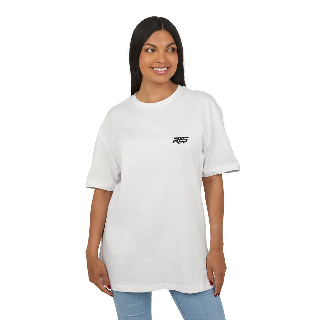 Minimalist Oversized Tee – 'Swipe. like. repeat'