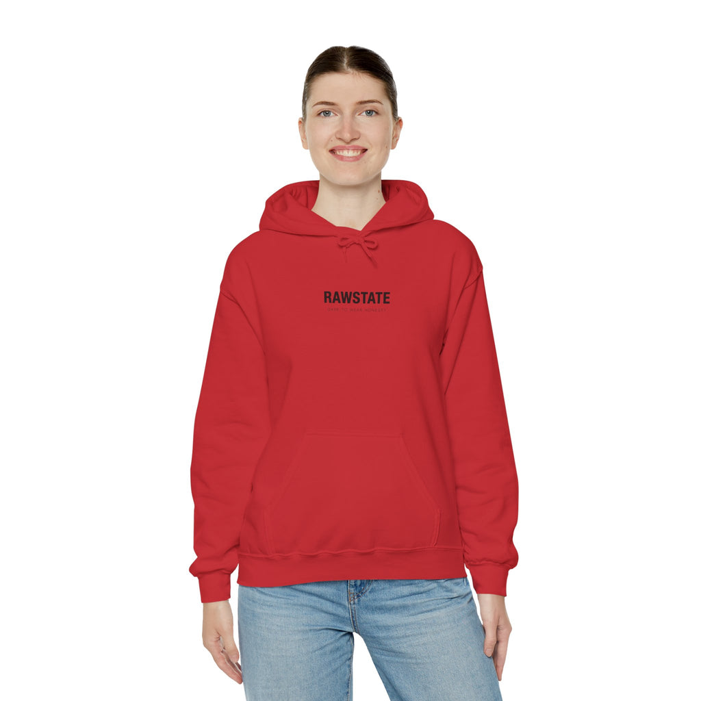 RAWSTATE 'Egoism is the word used by people who can't stand it when you choose yourself over them' Unisex Hoodie