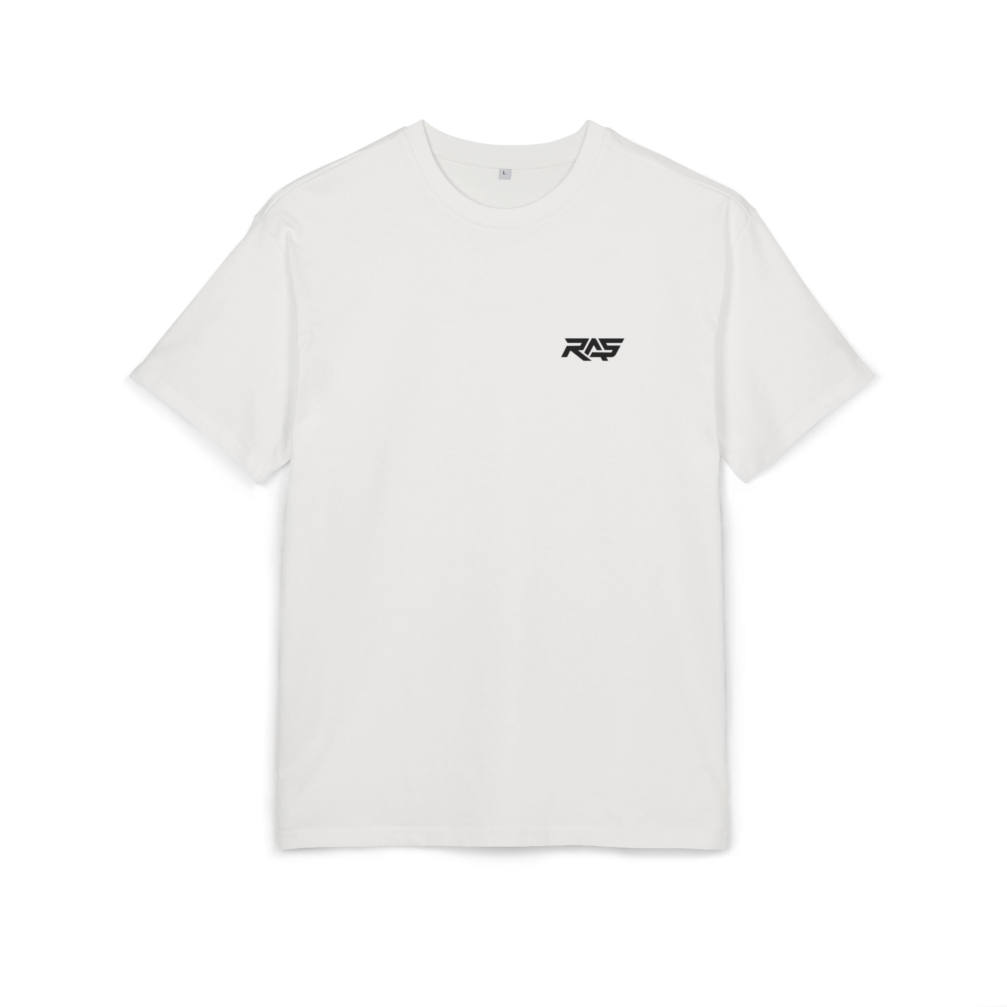Minimalist Oversized Tee – 'Fast money is worse than being poor.'