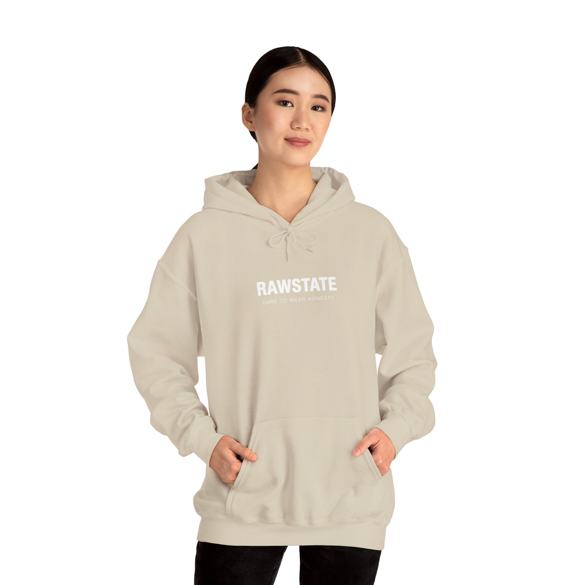 (Limited edition) RAWSTATE 'The rawest version of yourself is the most powerful' Unisex Hoodie