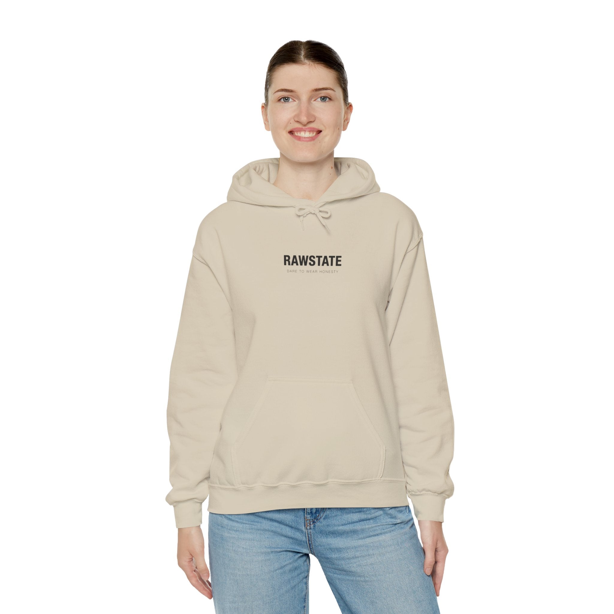 RAWSTATE 'Egoism is the word used by people who can't stand it when you choose yourself over them' Unisex Hoodie