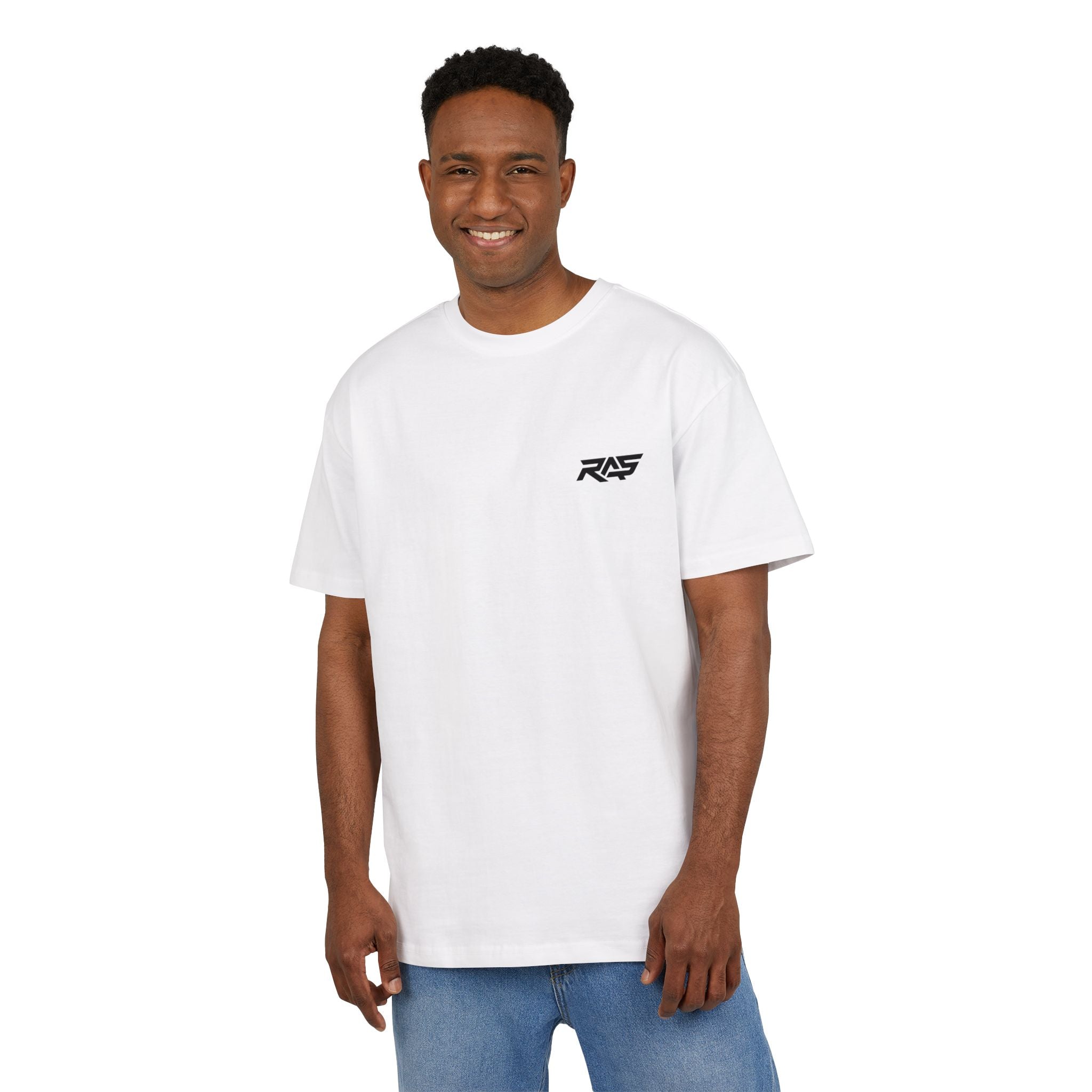 Minimalist Oversized Tee – 'Don’t let the digital world rewrite your story.'