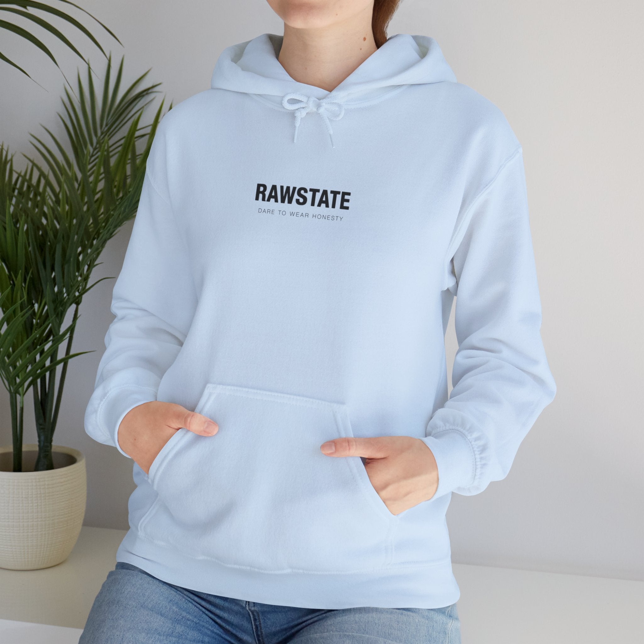 RAWSTATE 'Egoism is the word used by people who can't stand it when you choose yourself over them' Unisex Hoodie
