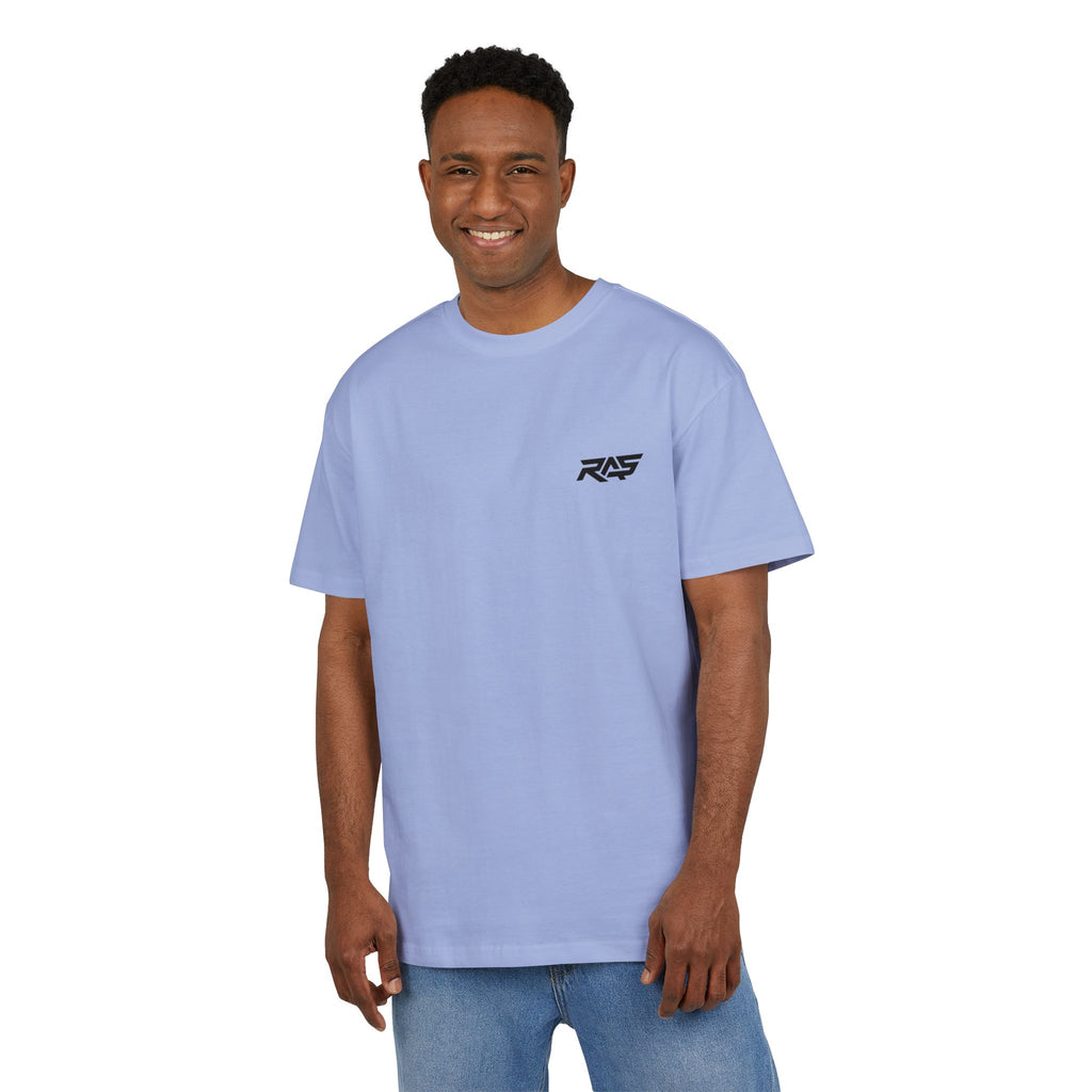 Minimalist Oversized Tee – 'Don’t let the digital world rewrite your story.'