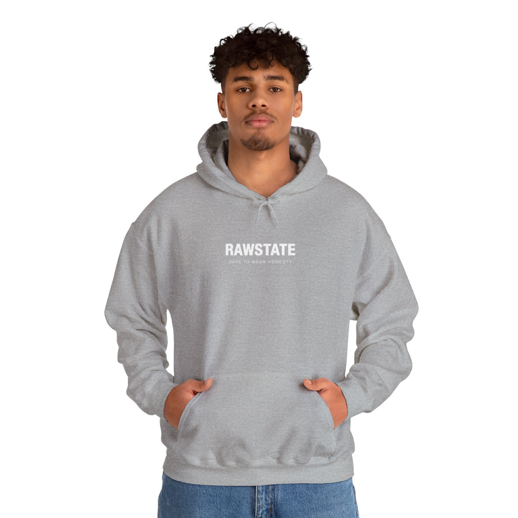 (Limited edition) RAWSTATE 'The rawest version of yourself is the most powerful' Unisex Hoodie