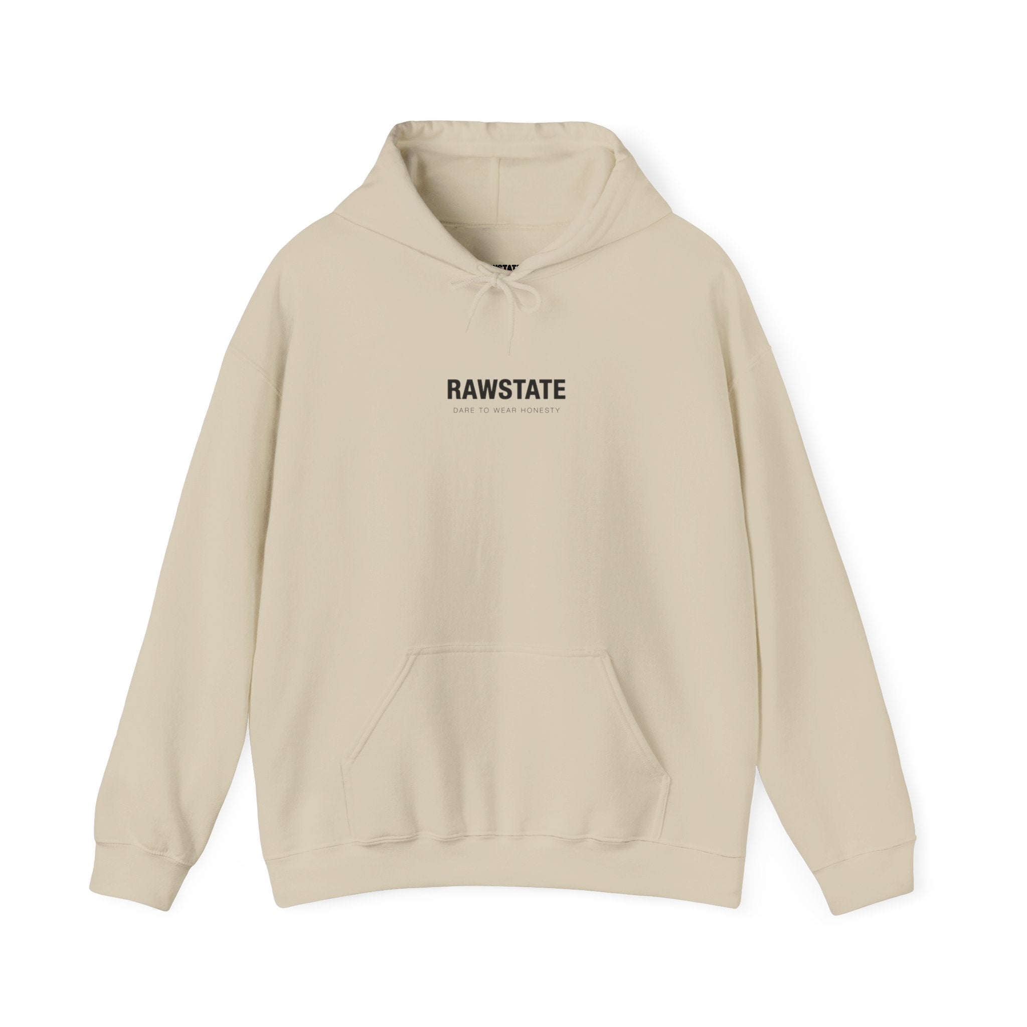 RAWSTATE 'Swipe, like, repeat - real moments don’t fit in a square frame' Unisex Hoodie