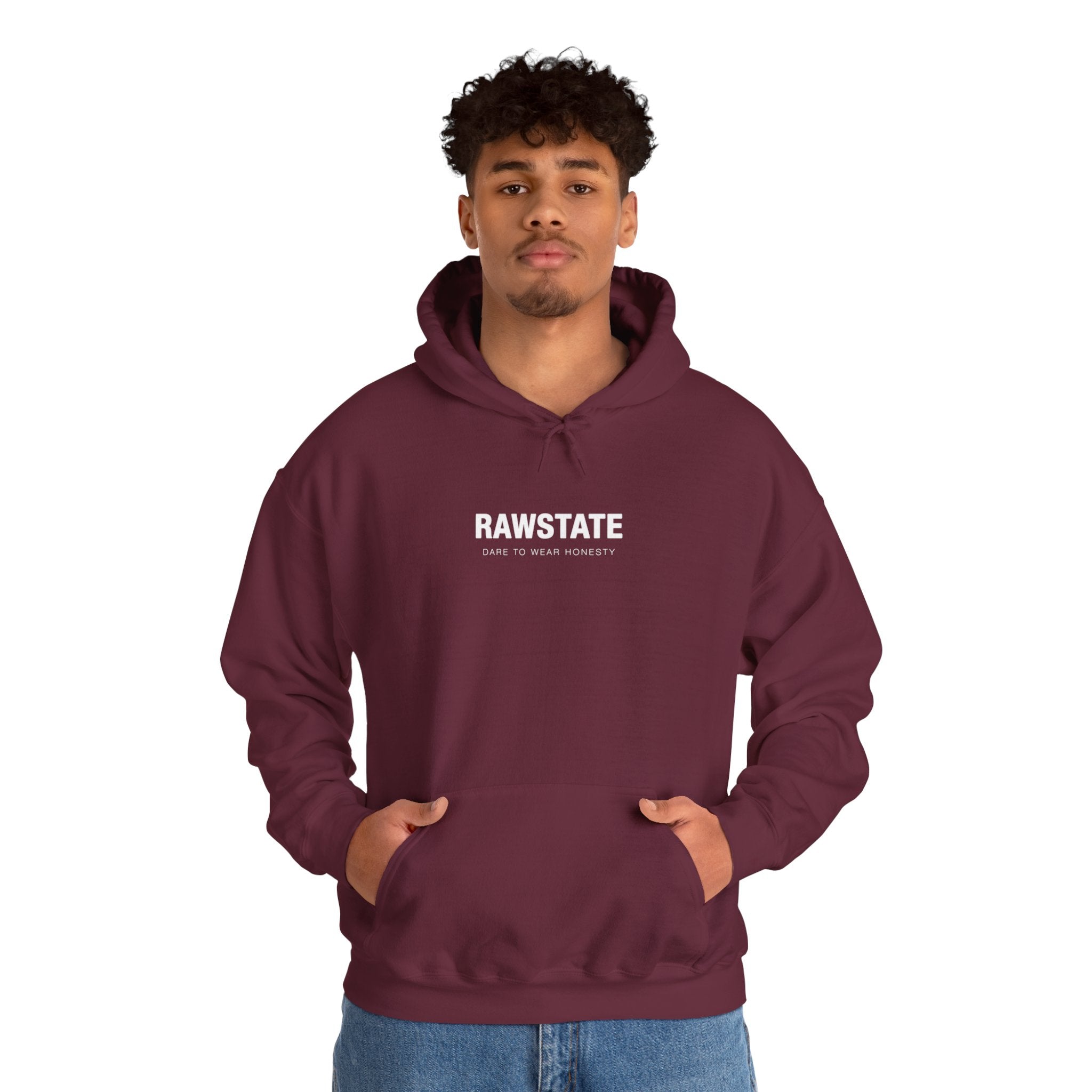 (Limited edition) RAWSTATE 'The rawest version of yourself is the most powerful' Unisex Hoodie