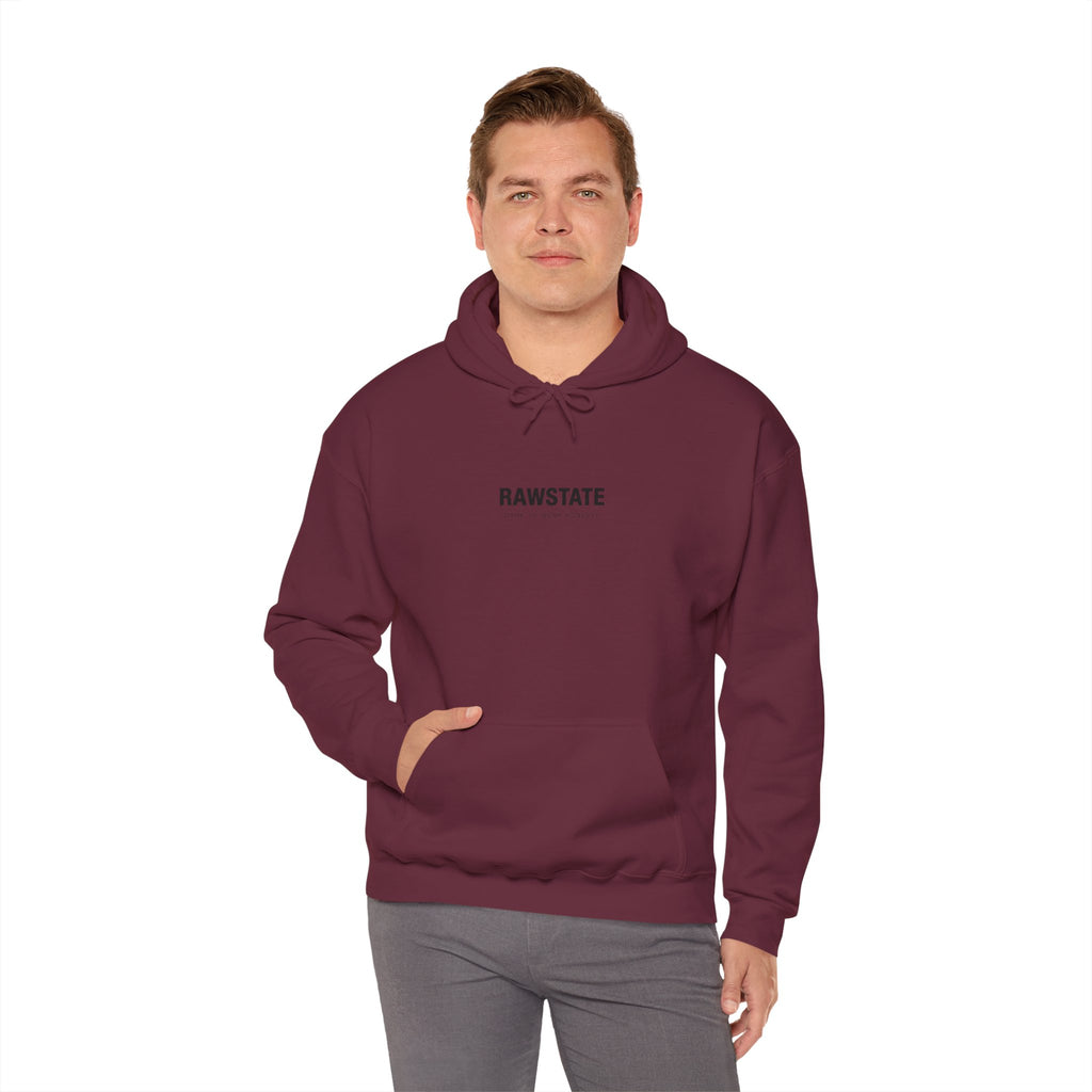 RAWSTATE 'Egoism is the word used by people who can't stand it when you choose yourself over them' Unisex Hoodie