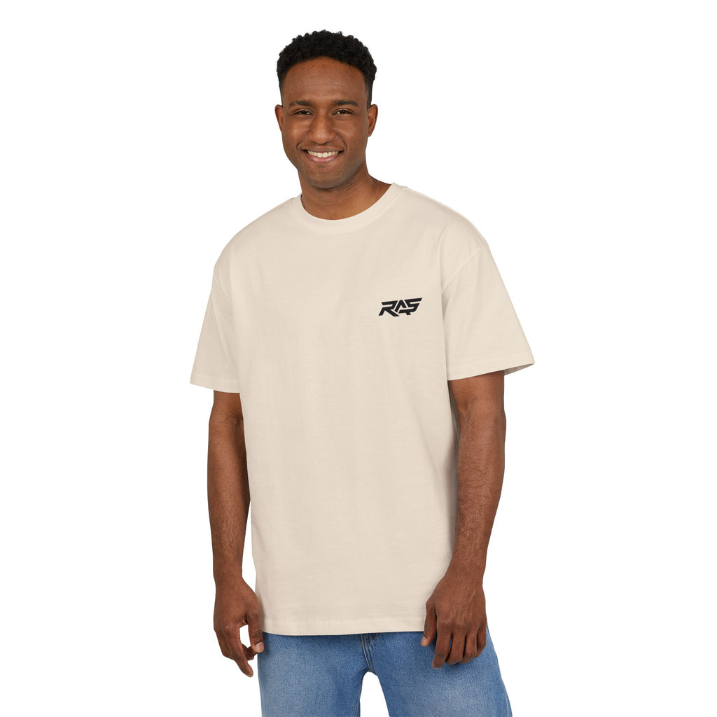 Minimalist Oversized Tee – 'Fast money is worse than being poor.'