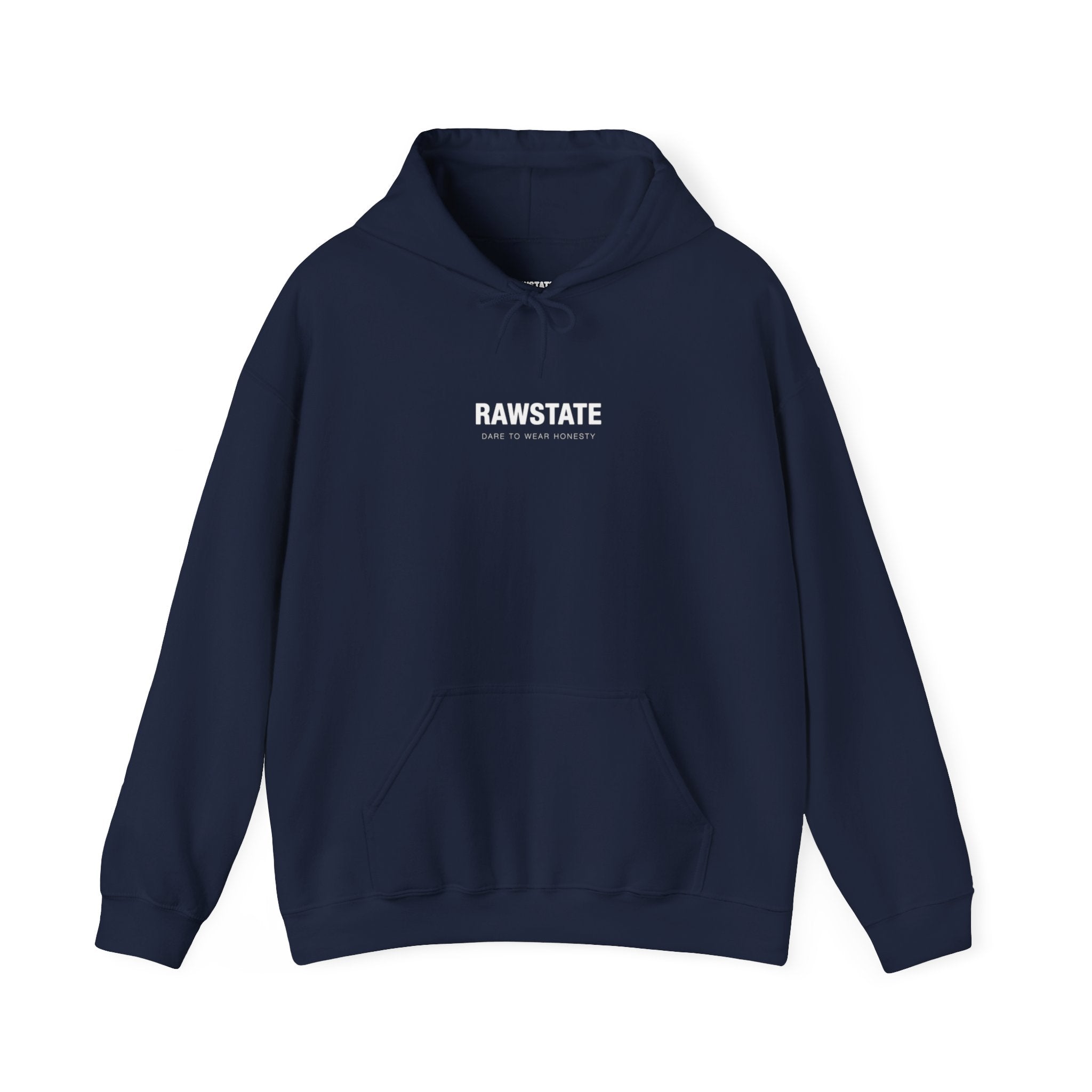 RAWSTATE 'Swipe, like, repeat - real moments don’t fit in a square frame' Unisex Hoodie